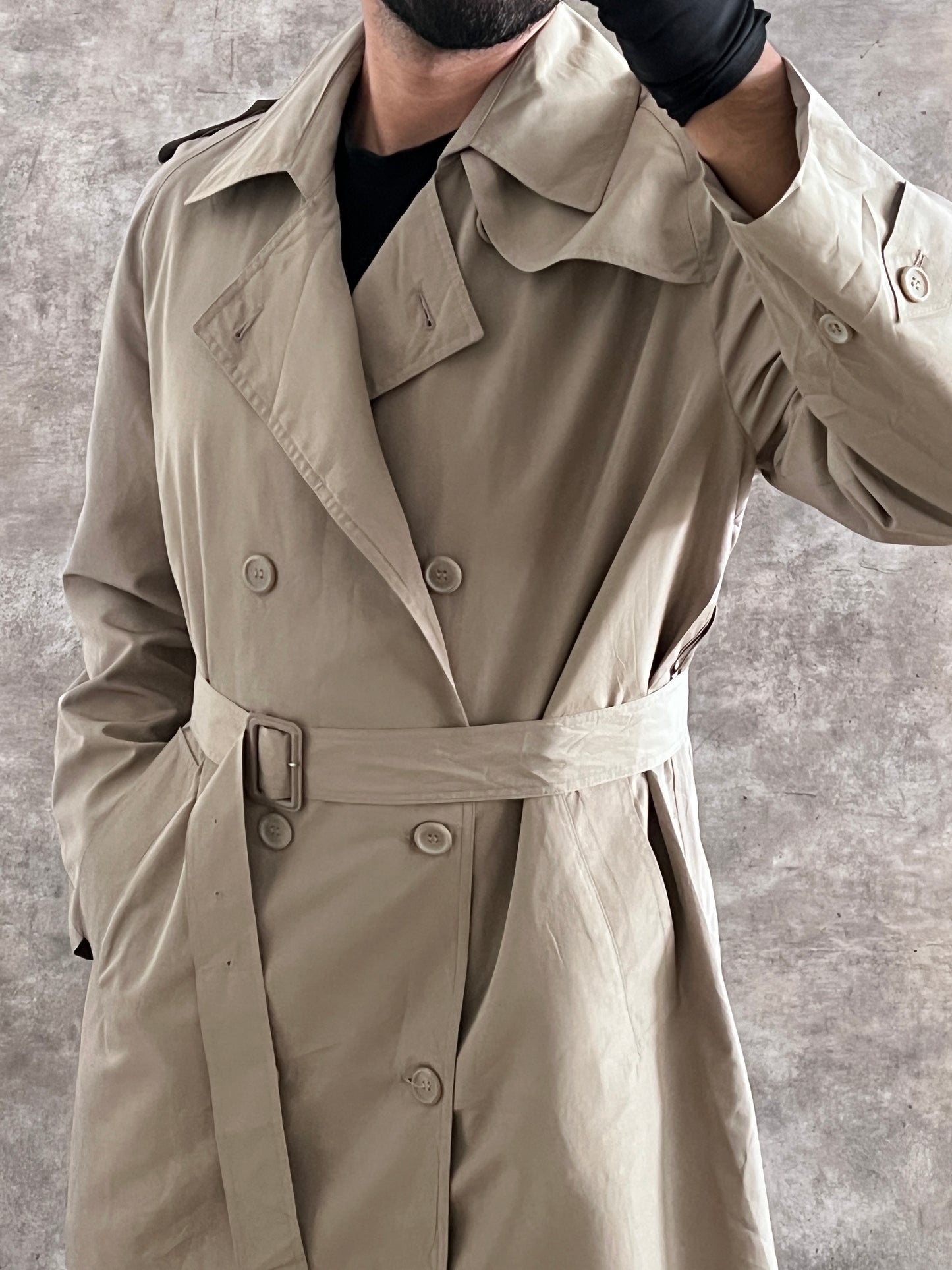 Gabardina hecha en Korea (M)