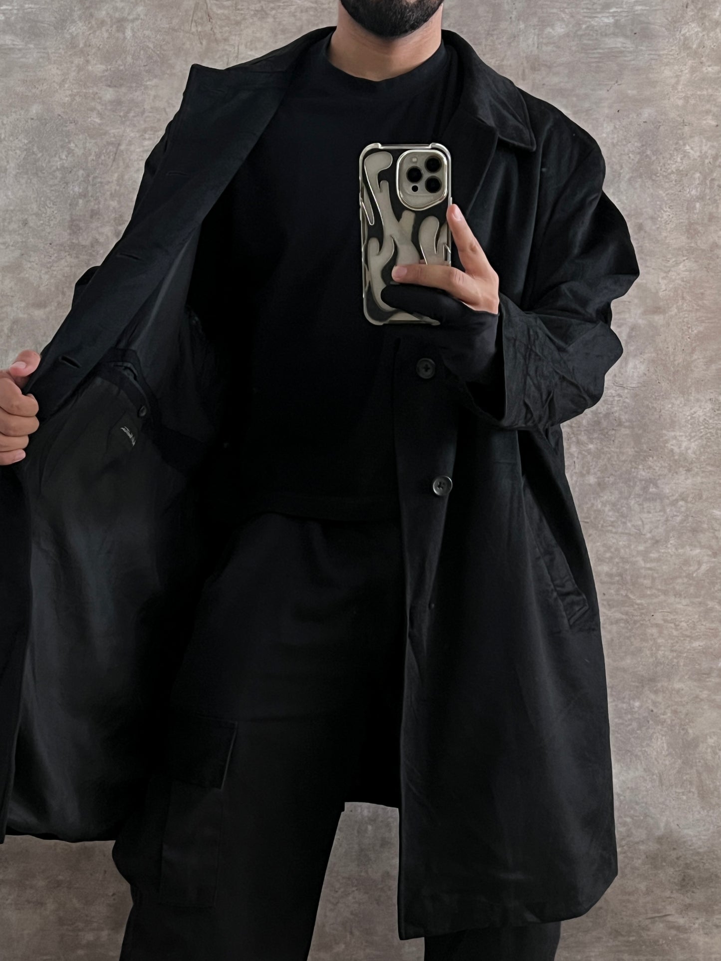 Gabardina de lujo Loro Piana (L/XL)