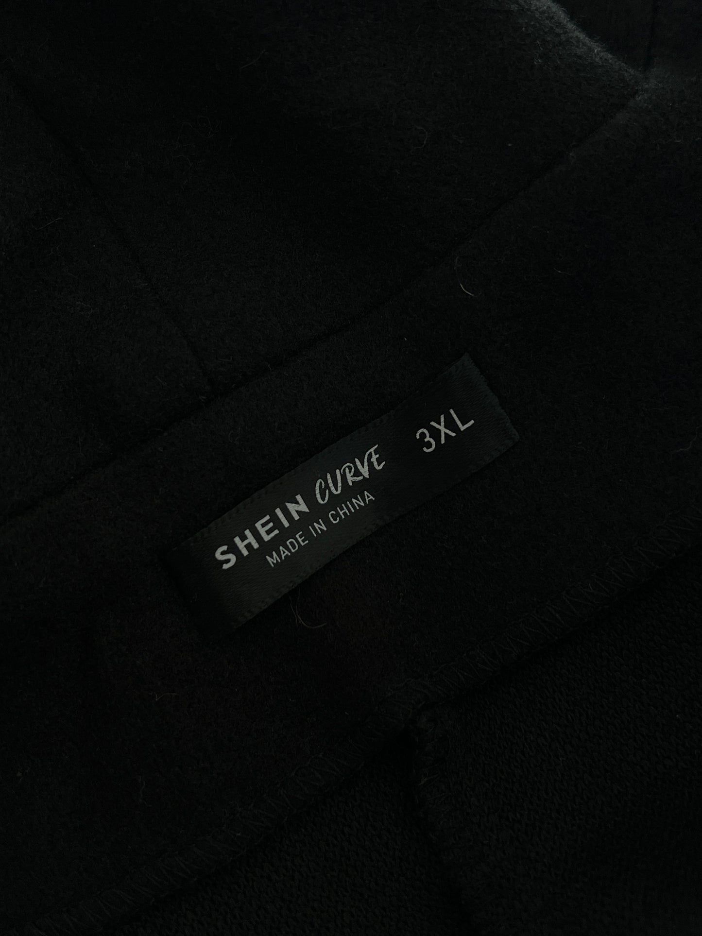 Capa tipo gabardina black (S)