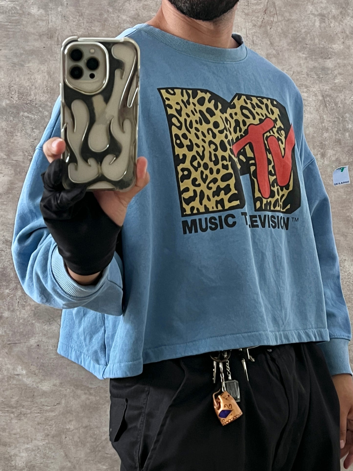 MTV sweater cropped fit (M)