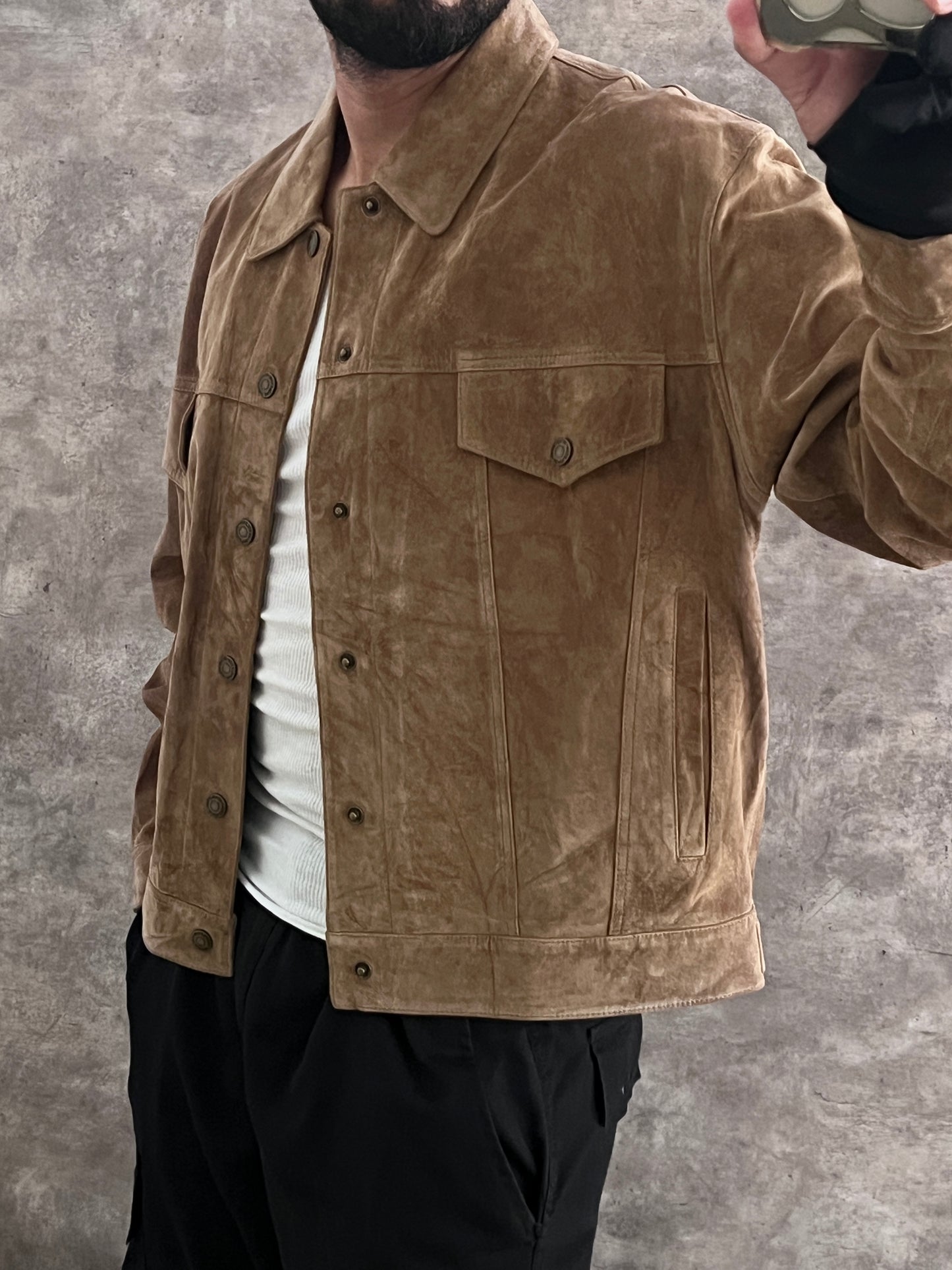 Leather Jacket (L)
