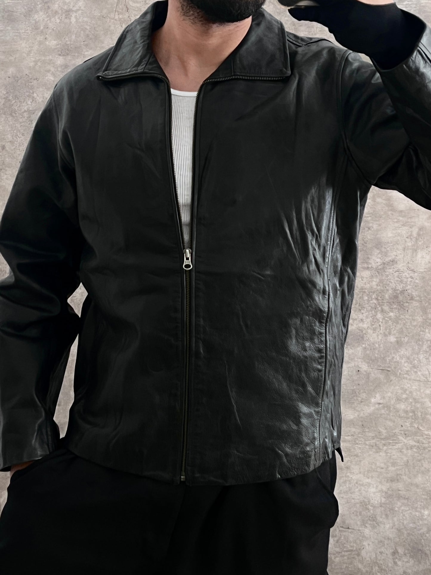 GAP Leather Jacket (L)