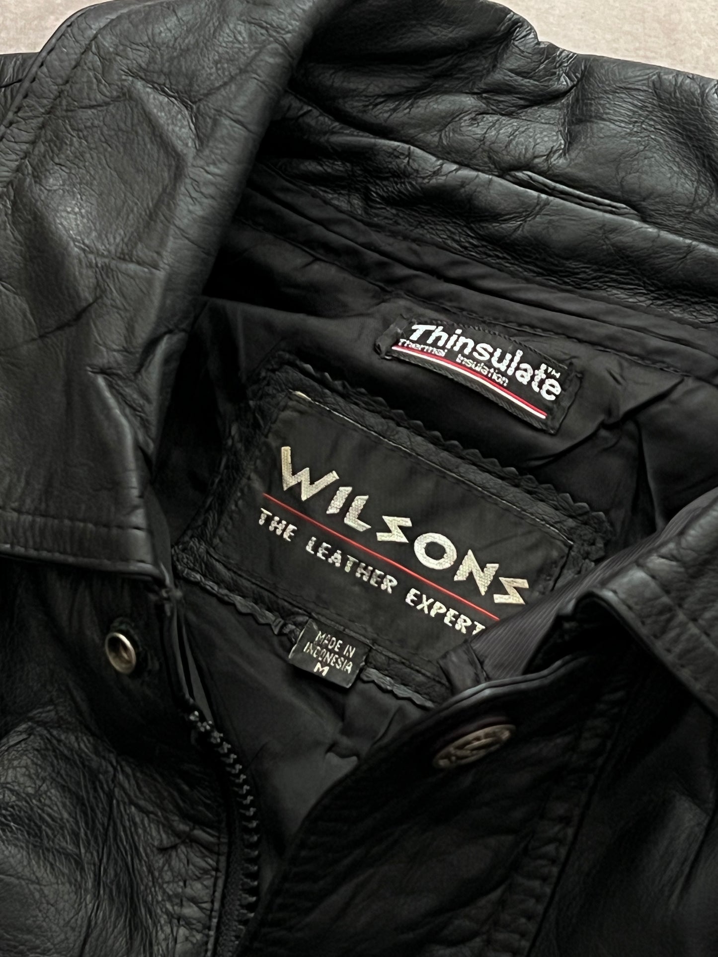 Bomber Leather jacket (M)