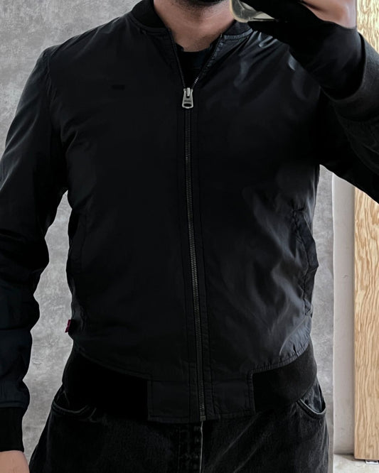 BLACK BOMBER JACKET LEVI'S (S)