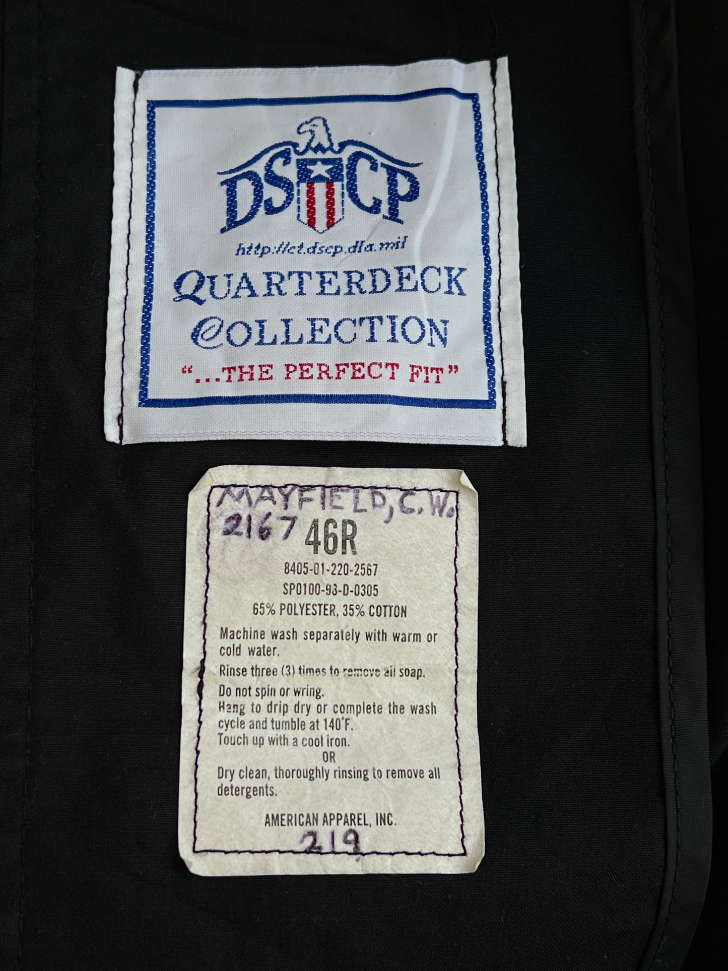 Black Gabardina (XL)