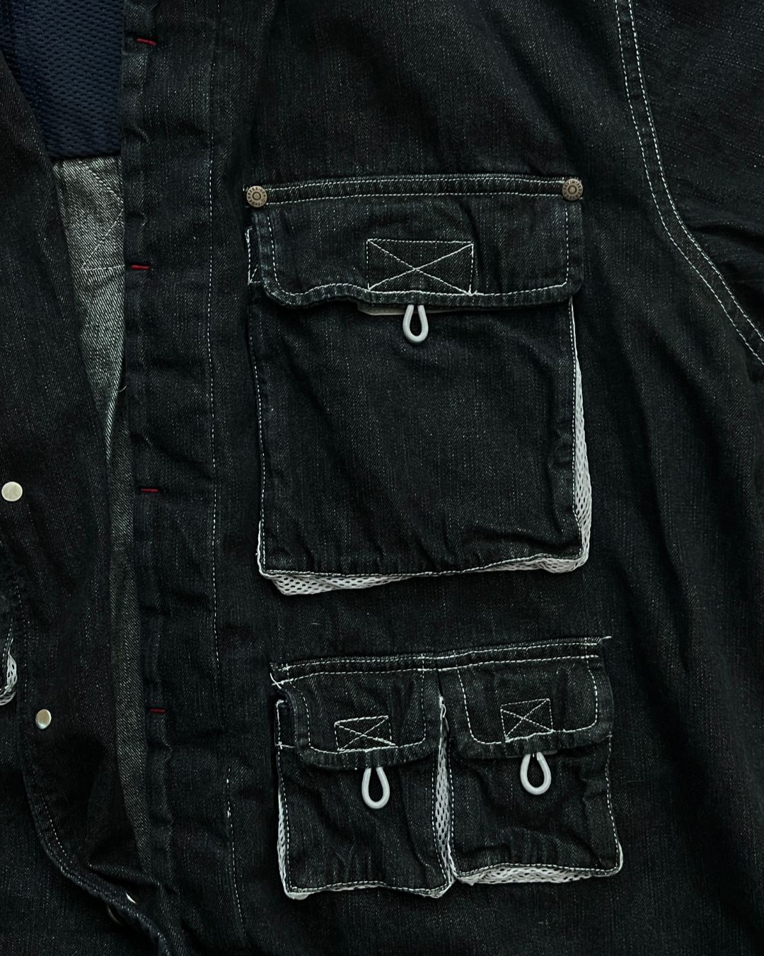 DENIM FISH SHIRT (M)