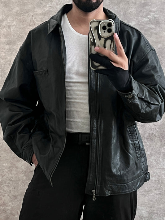 Leather Jacket (XL).