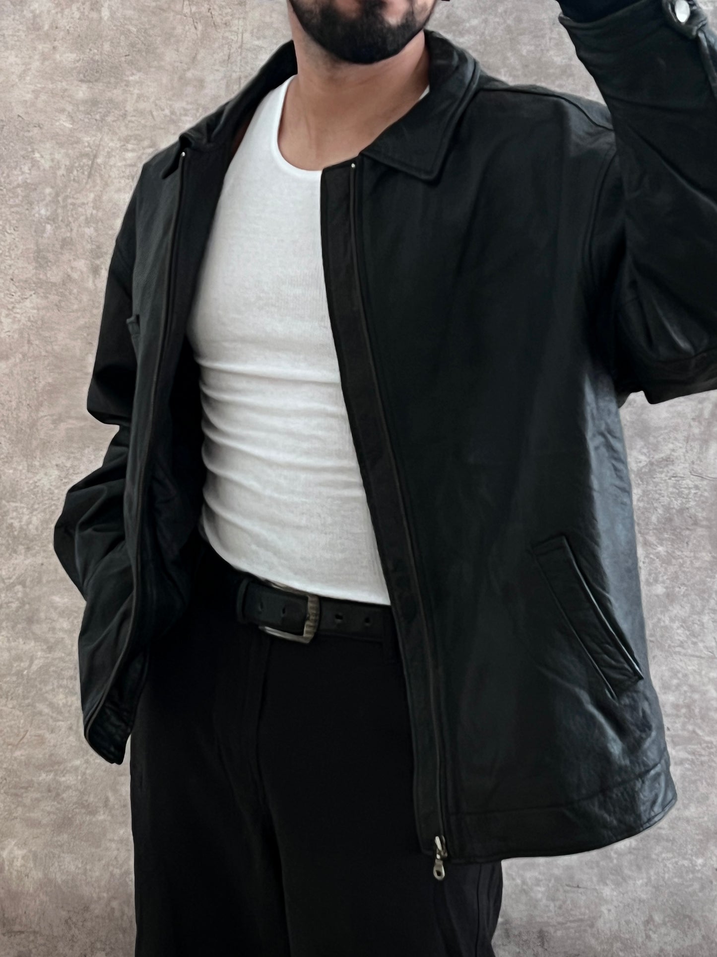 Leather Jacket (XL)
