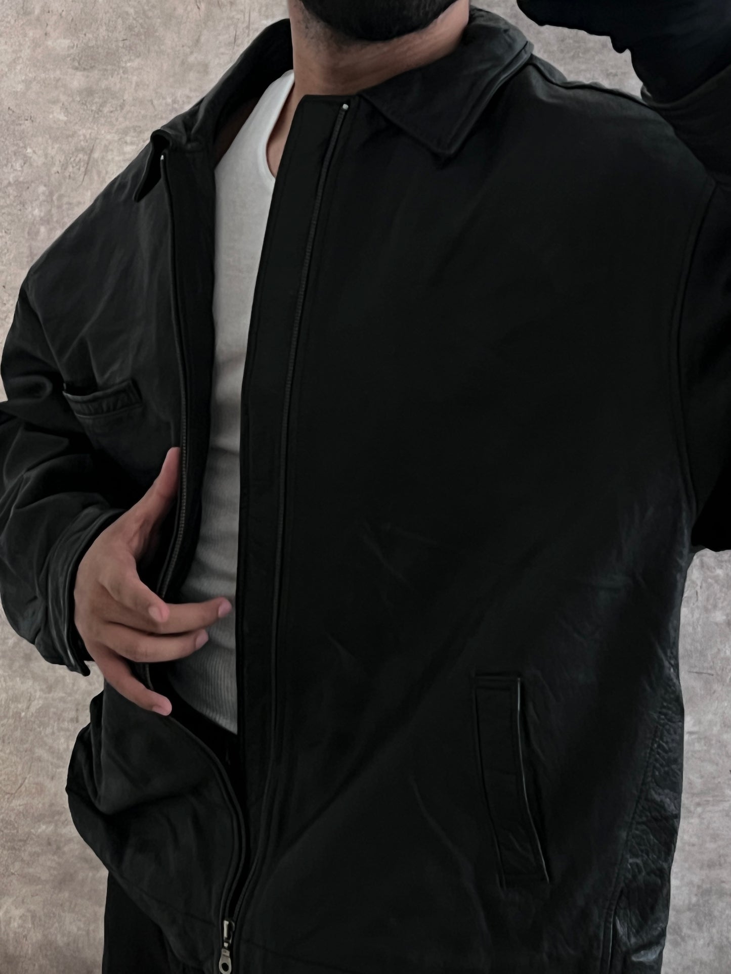 Leather Jacket (XL)