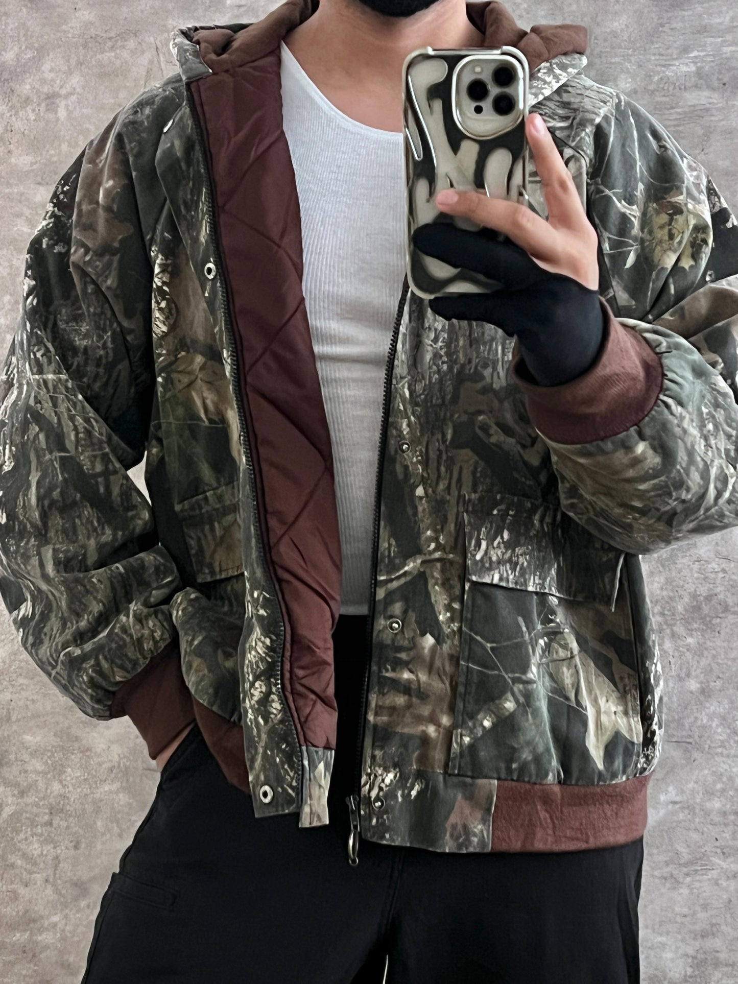 Camo jacket (XL)
