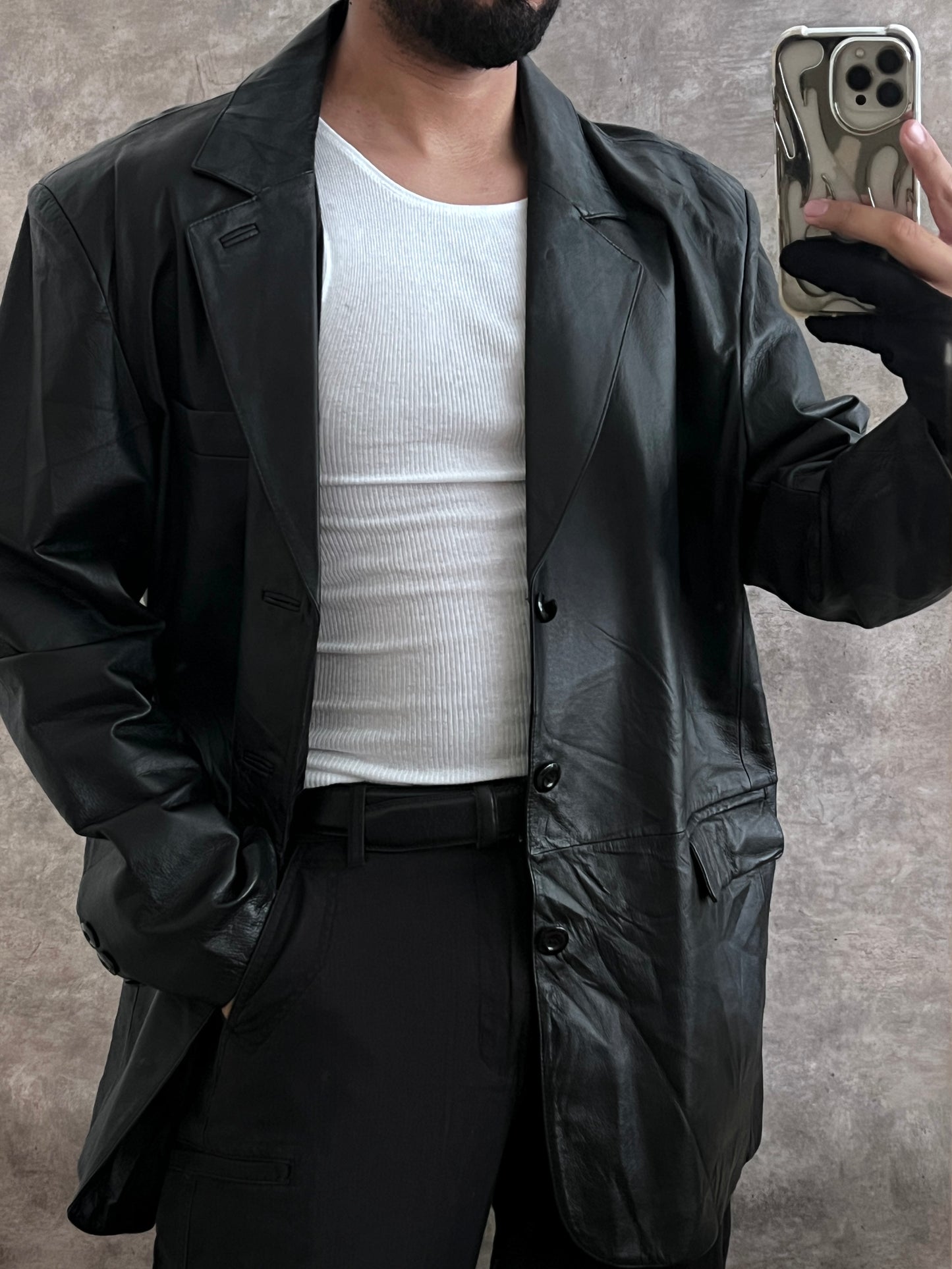 Saco Leather (2XL)