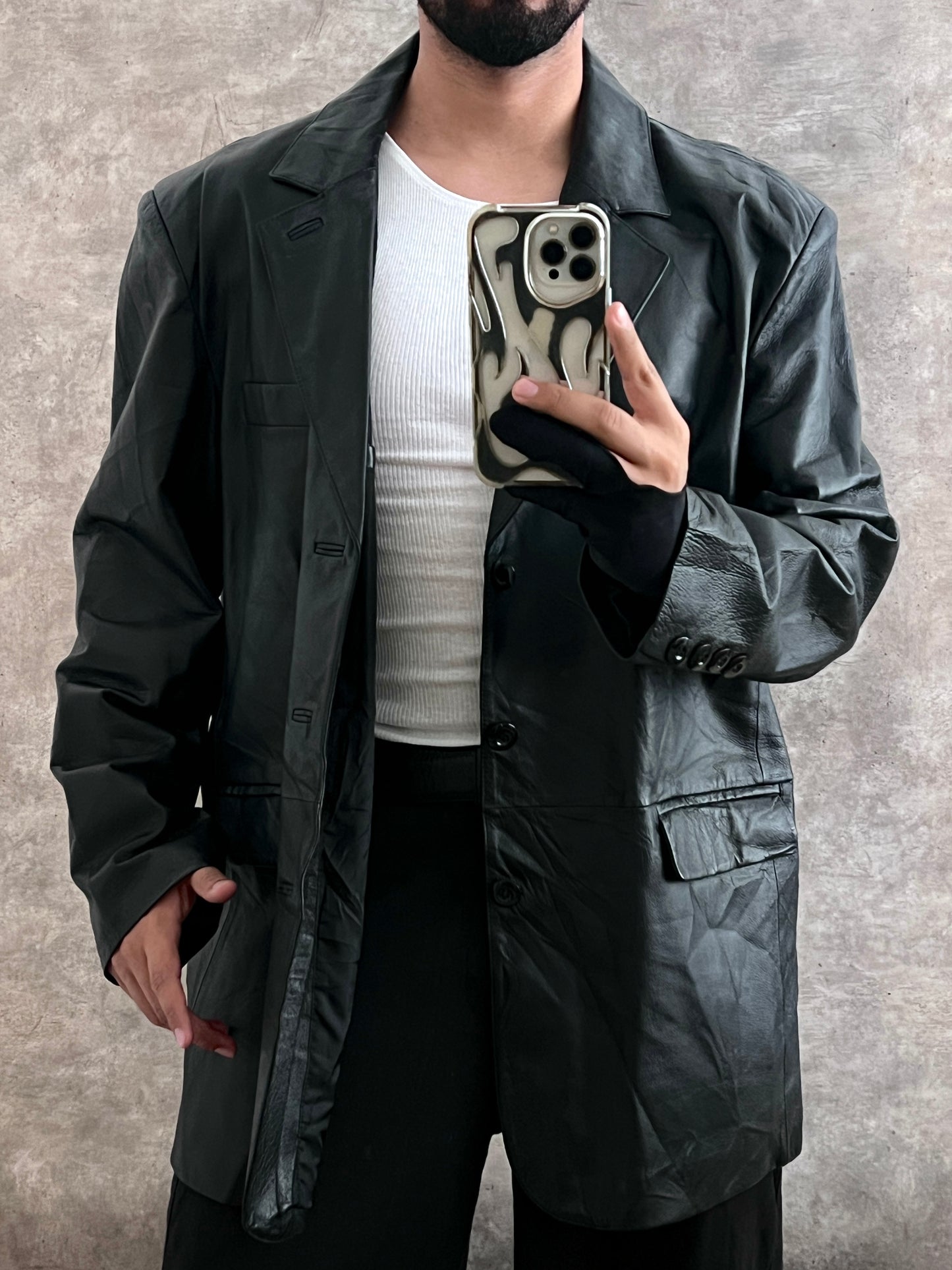 Saco Leather (2XL)