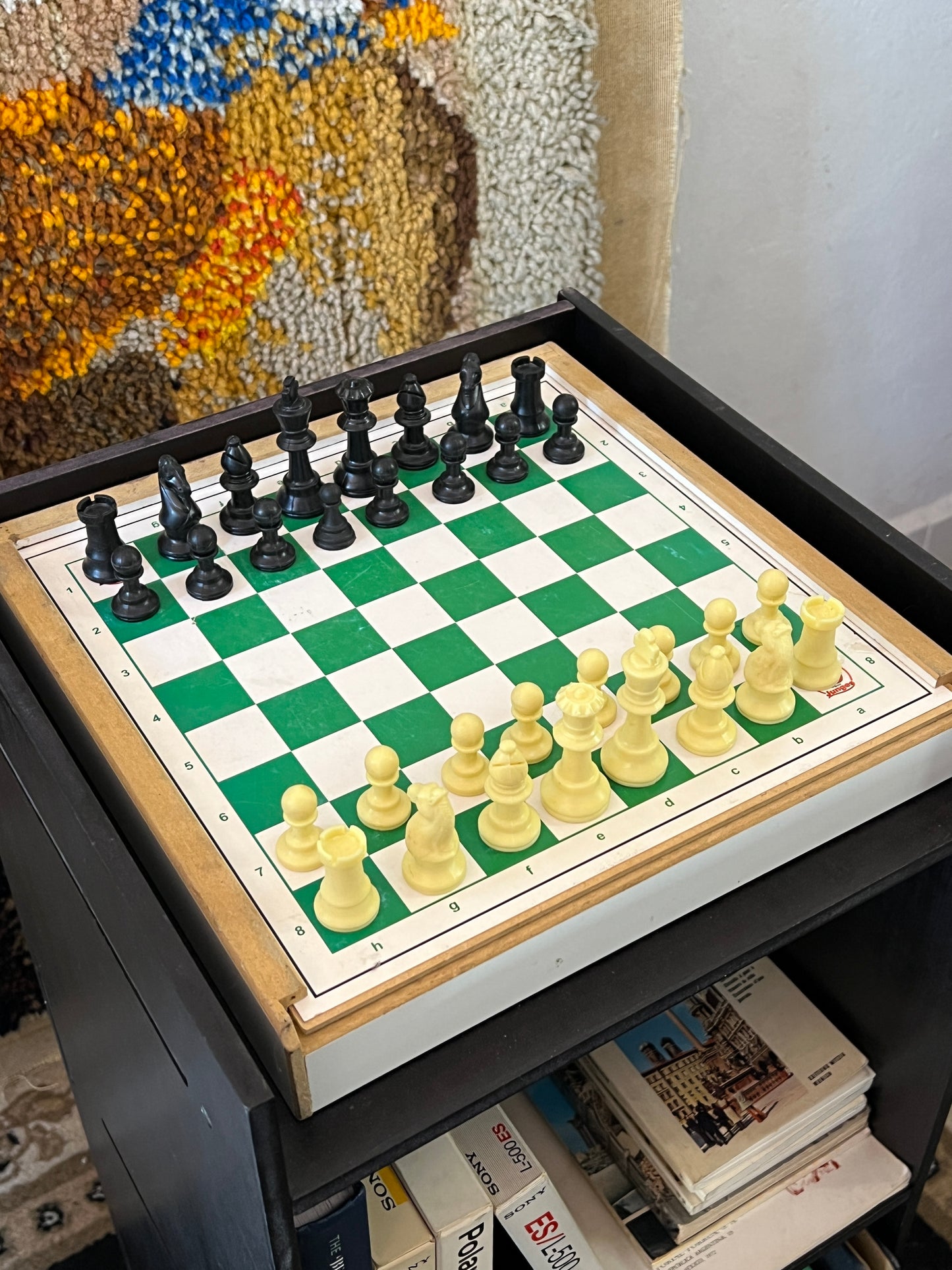 Mesa portable de juegos vintage