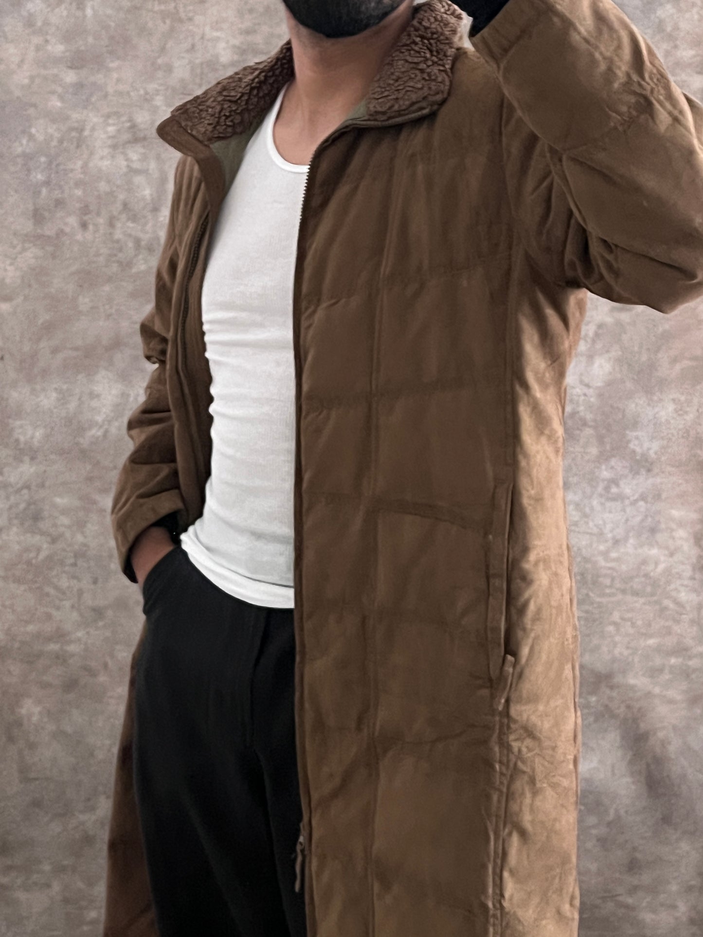 Puffer Long Jacket (M)