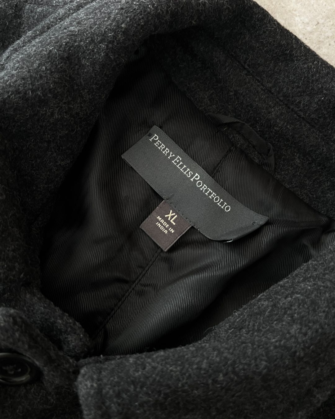 CASHMERE BLEND COAT (XL)