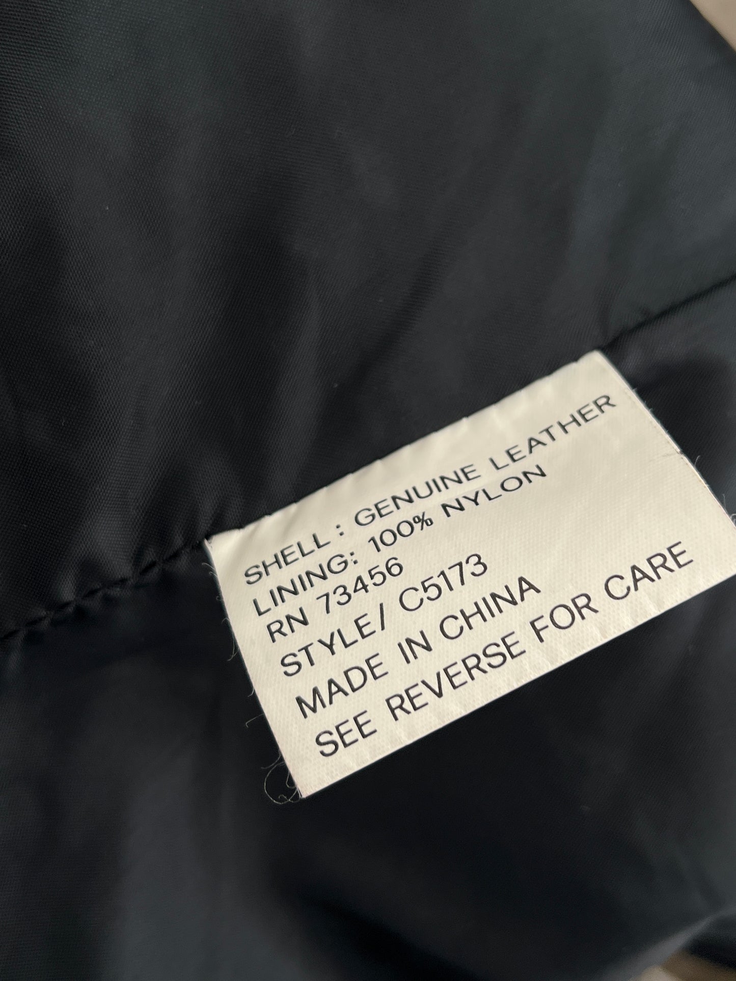 Joya de Gabardina de Piel (S/M)