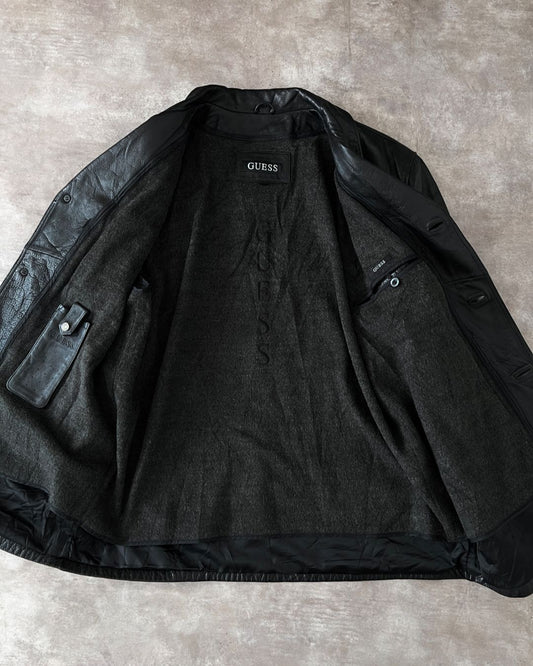 GUESS LEATHER GABARDINE (XL)