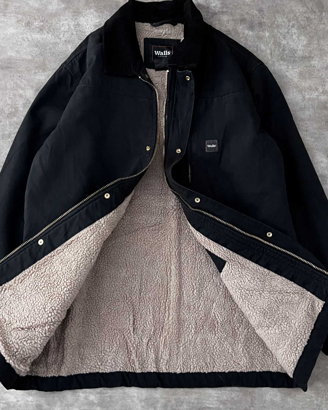 BLACK WORK HUNTER JACKET (L)