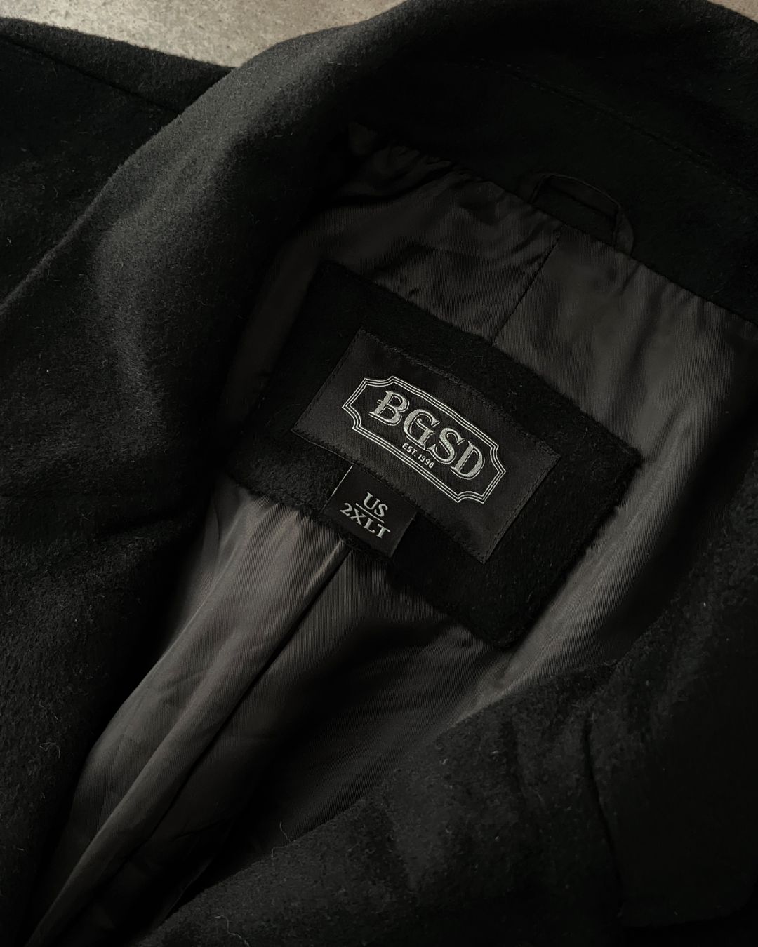 BLACK LONG GABARDINE (2XL)