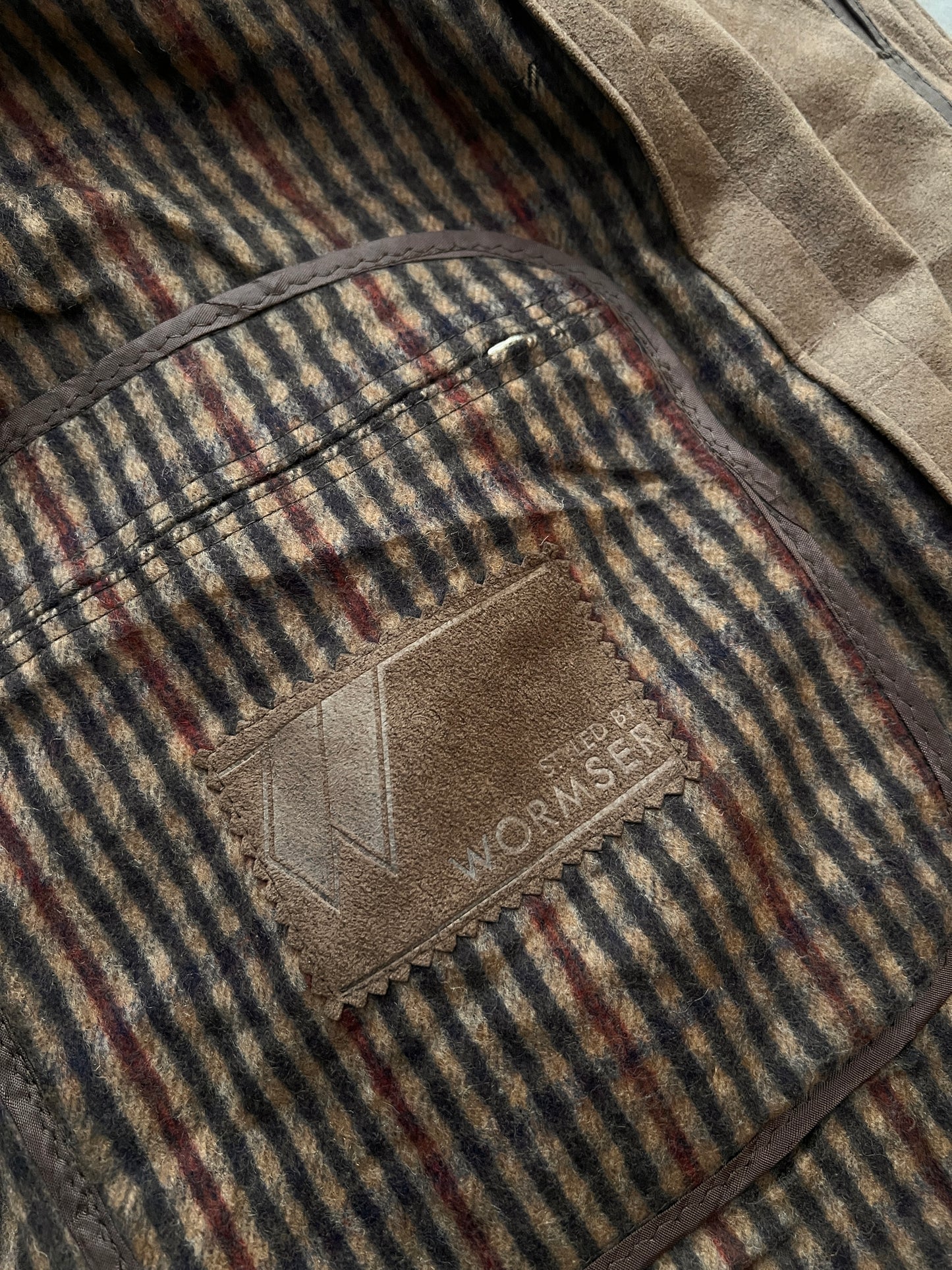 LEATHER LONG GABARDINE (L)