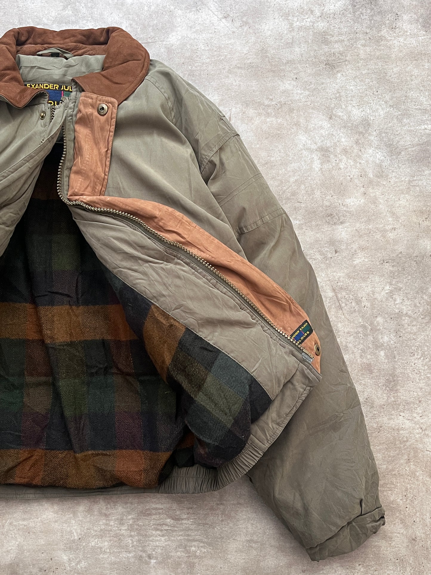 BOMBER GREEN JACKET (S)