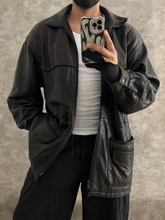 COWBOY LEATHER JACKET (M)