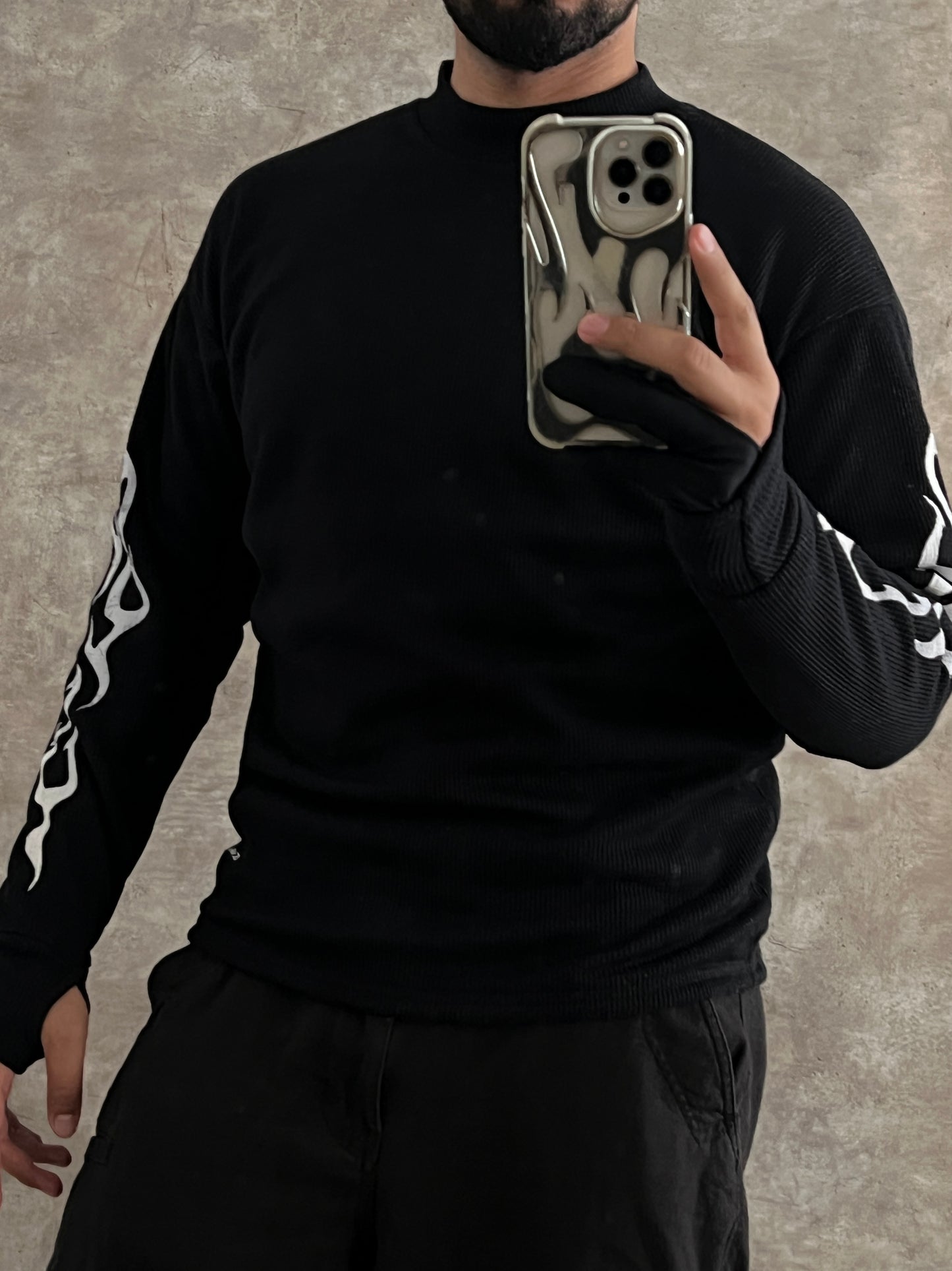 BLCK FLAMES (S/M)