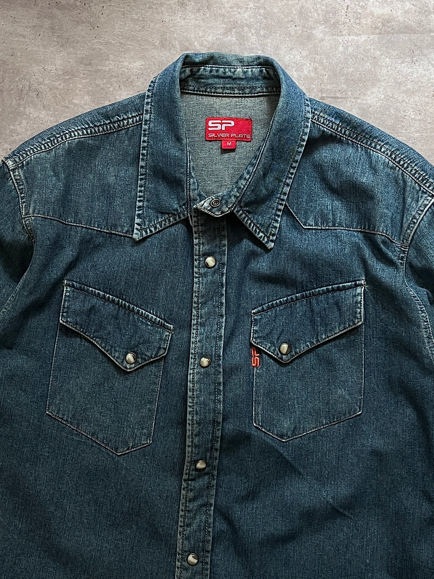 DENIM WORKWEAR SHIRT (M)