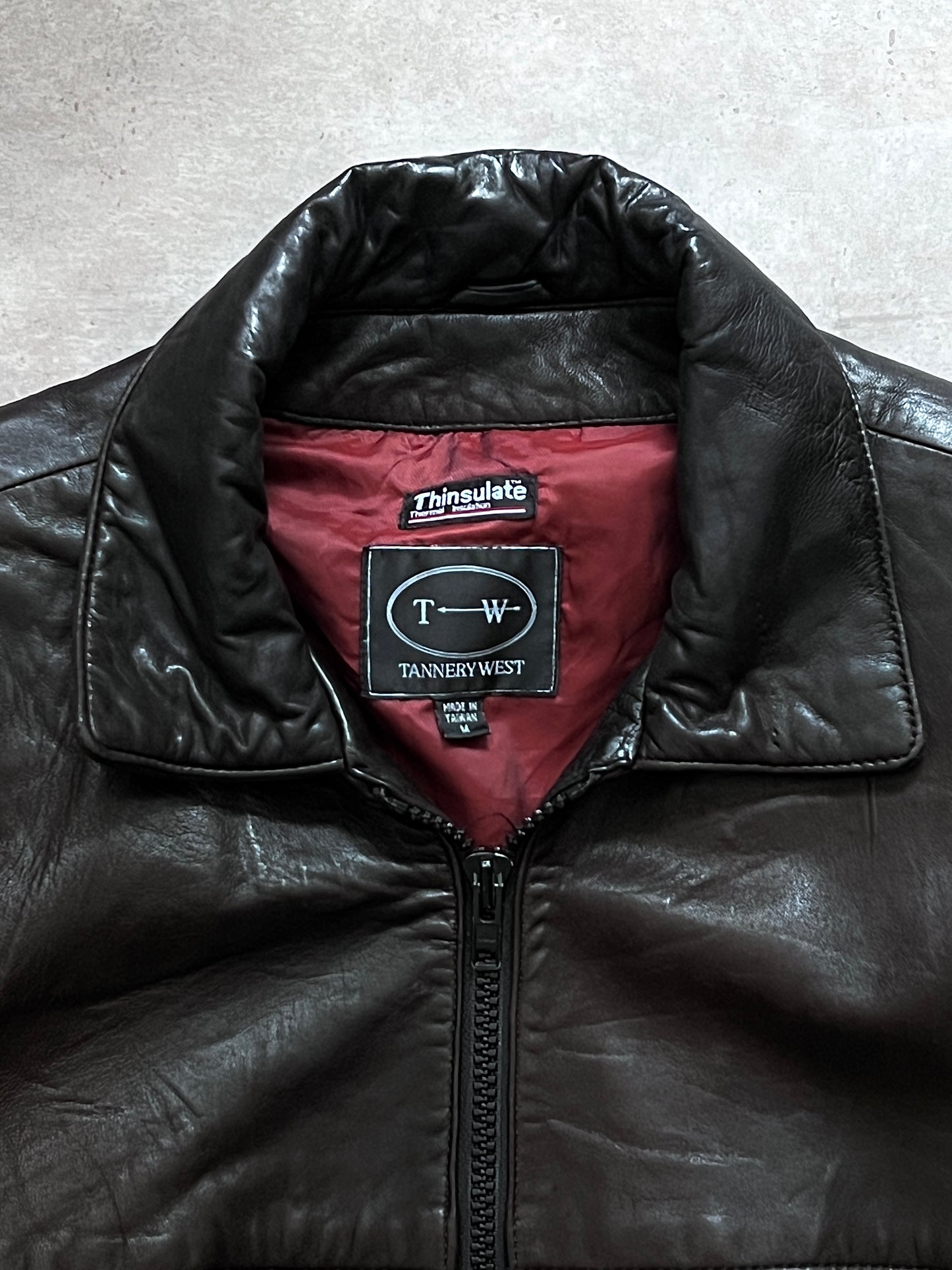 COWBOY LEATHER JACKET (M)