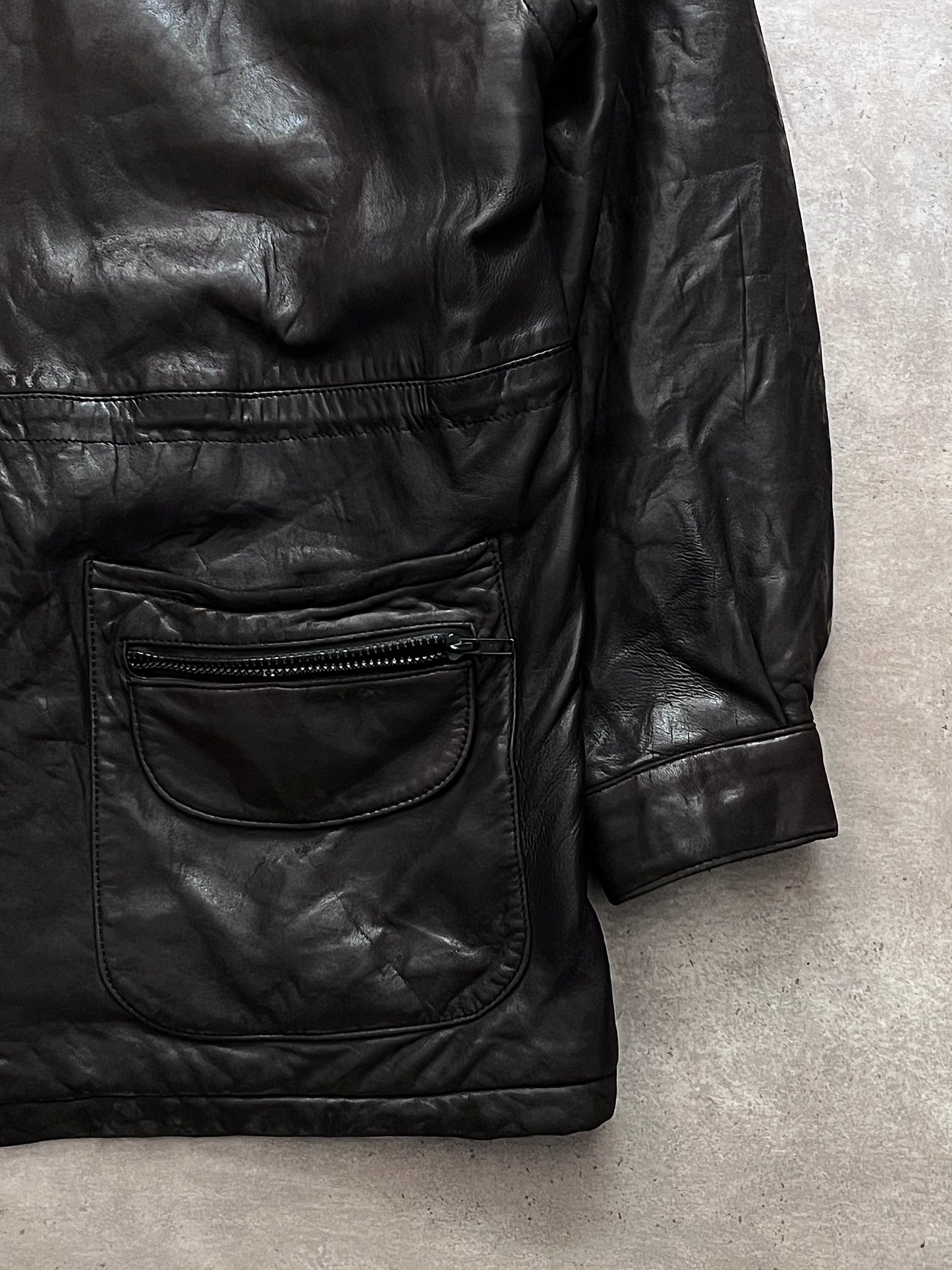COWBOY LEATHER JACKET (M)