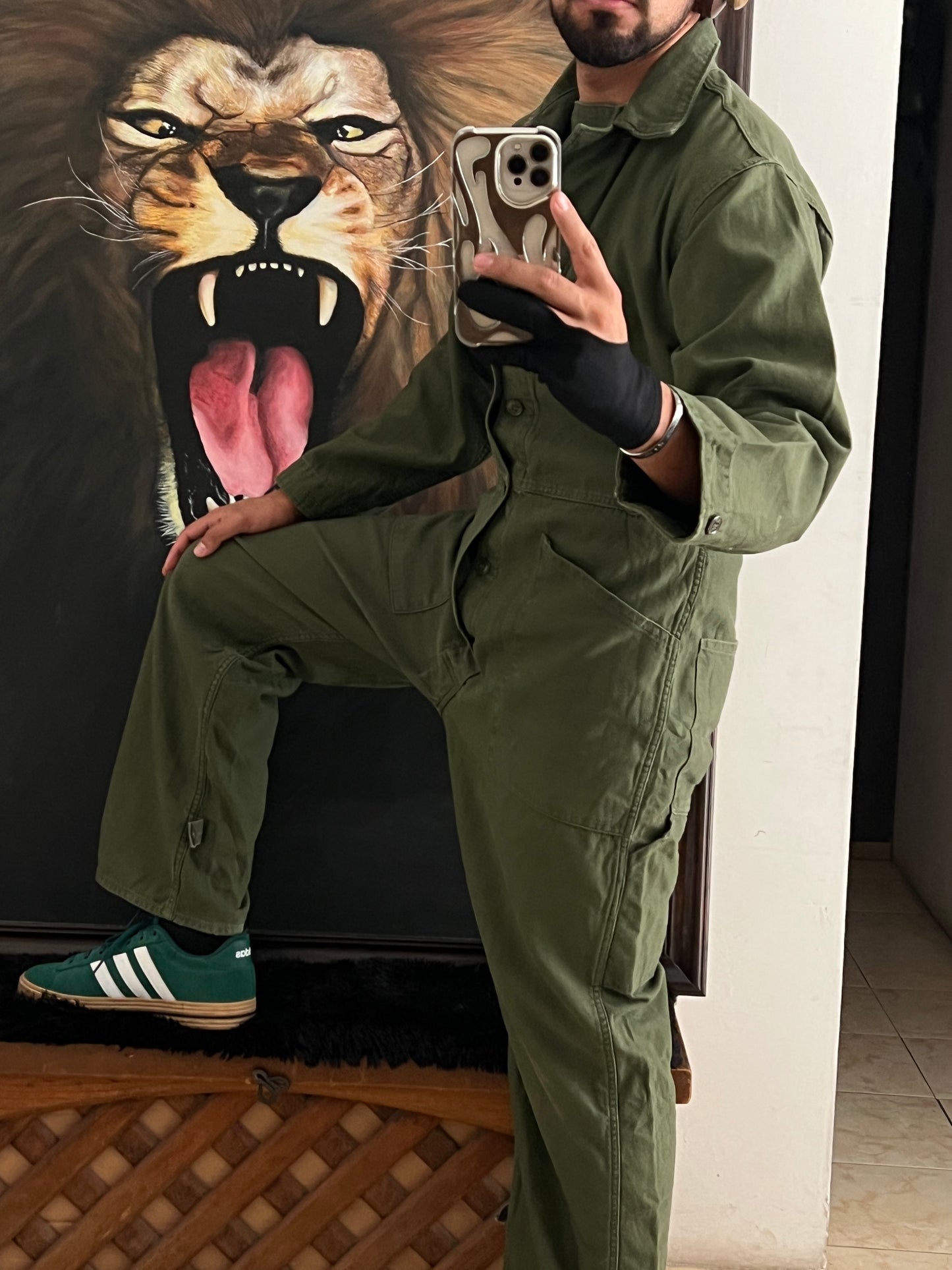 Vintage Militar Overall (S)