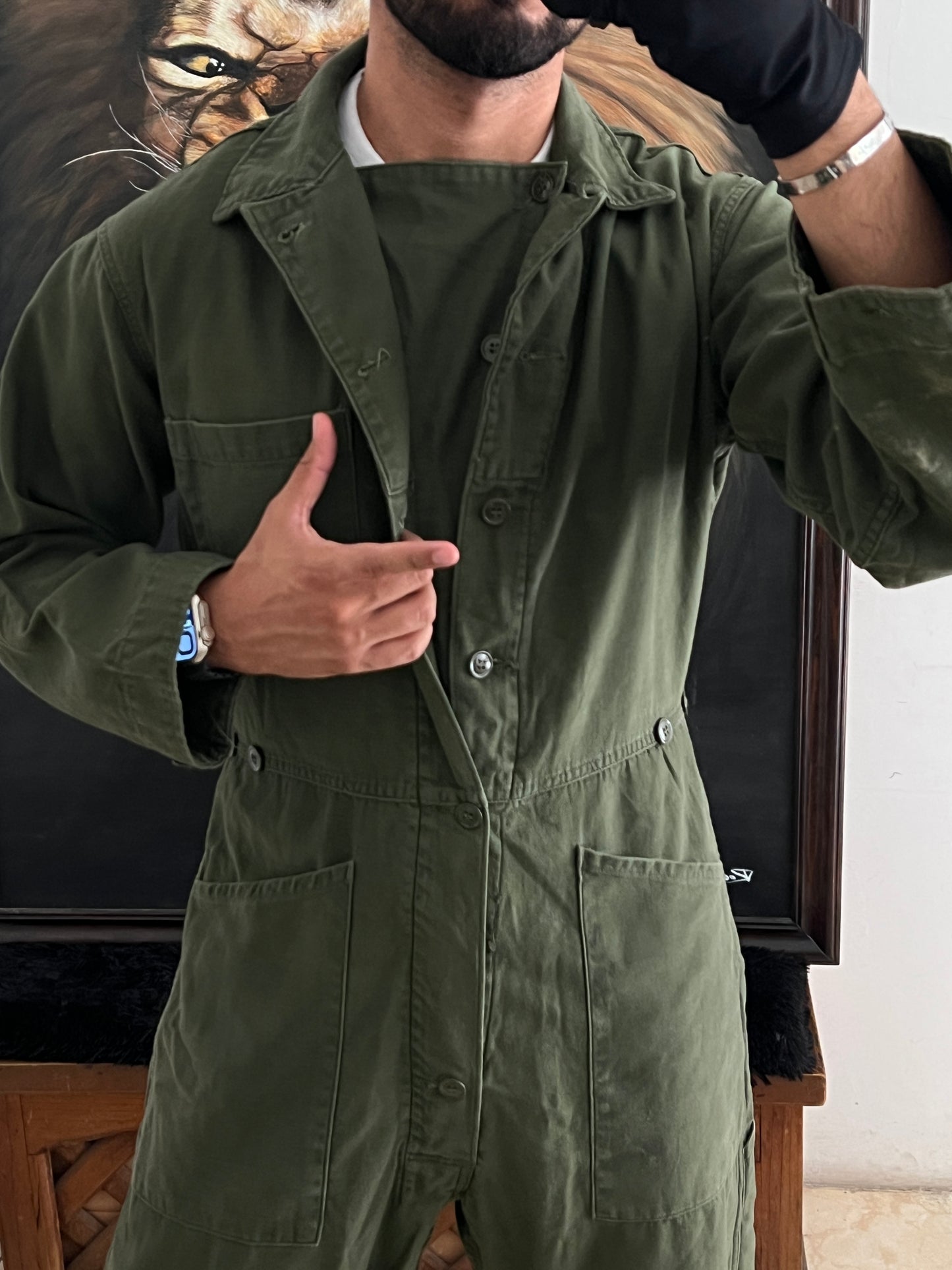 Vintage Militar Overall (S)