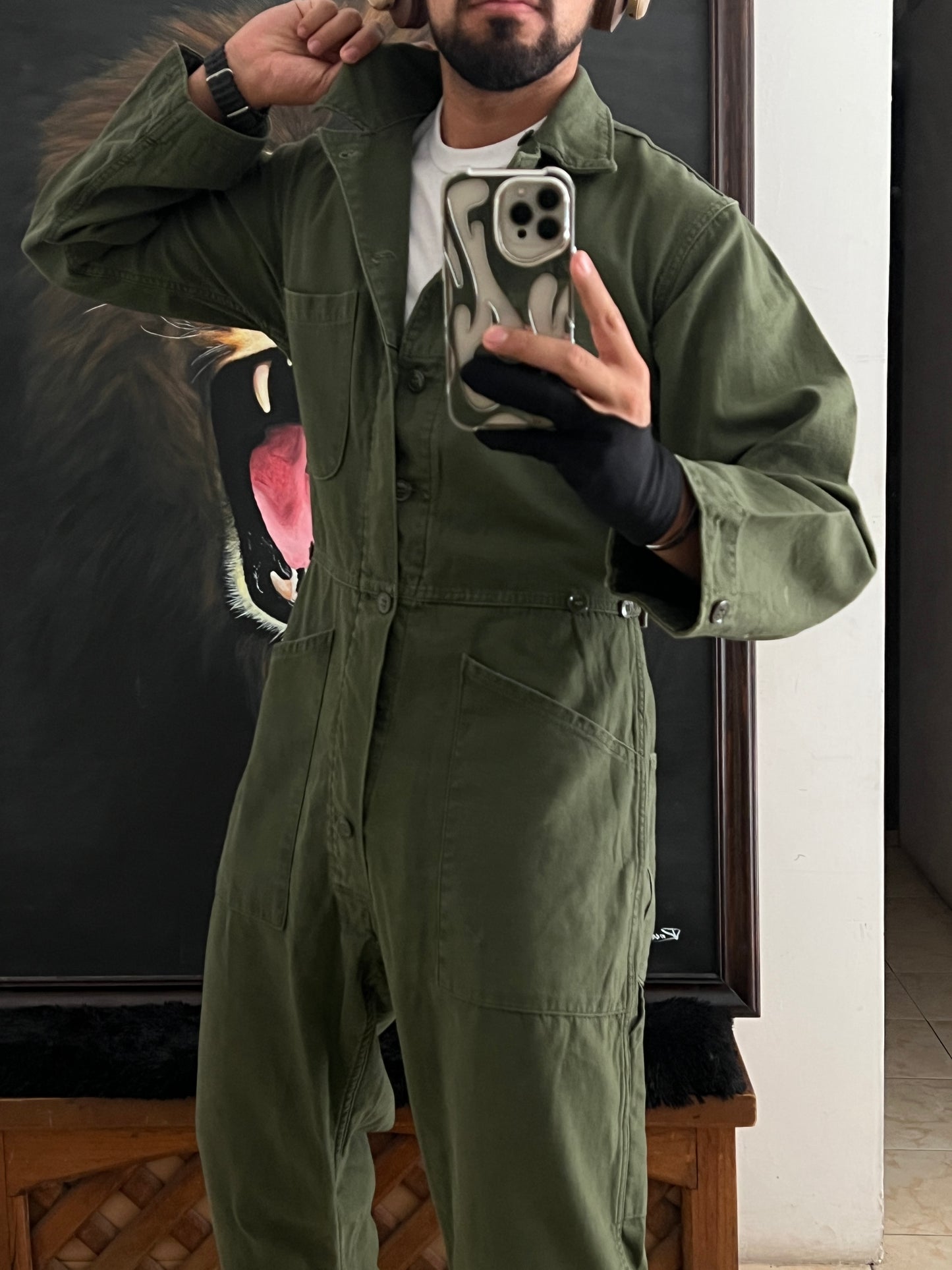 Vintage Militar Overall (S)