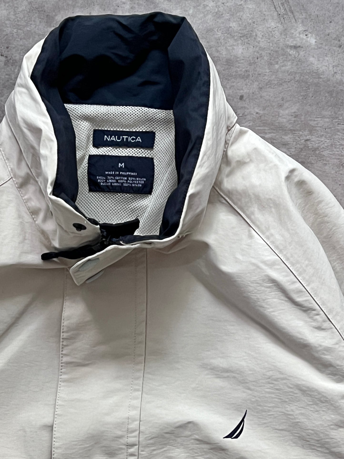 NAUTICA WHITE JACKET (M)