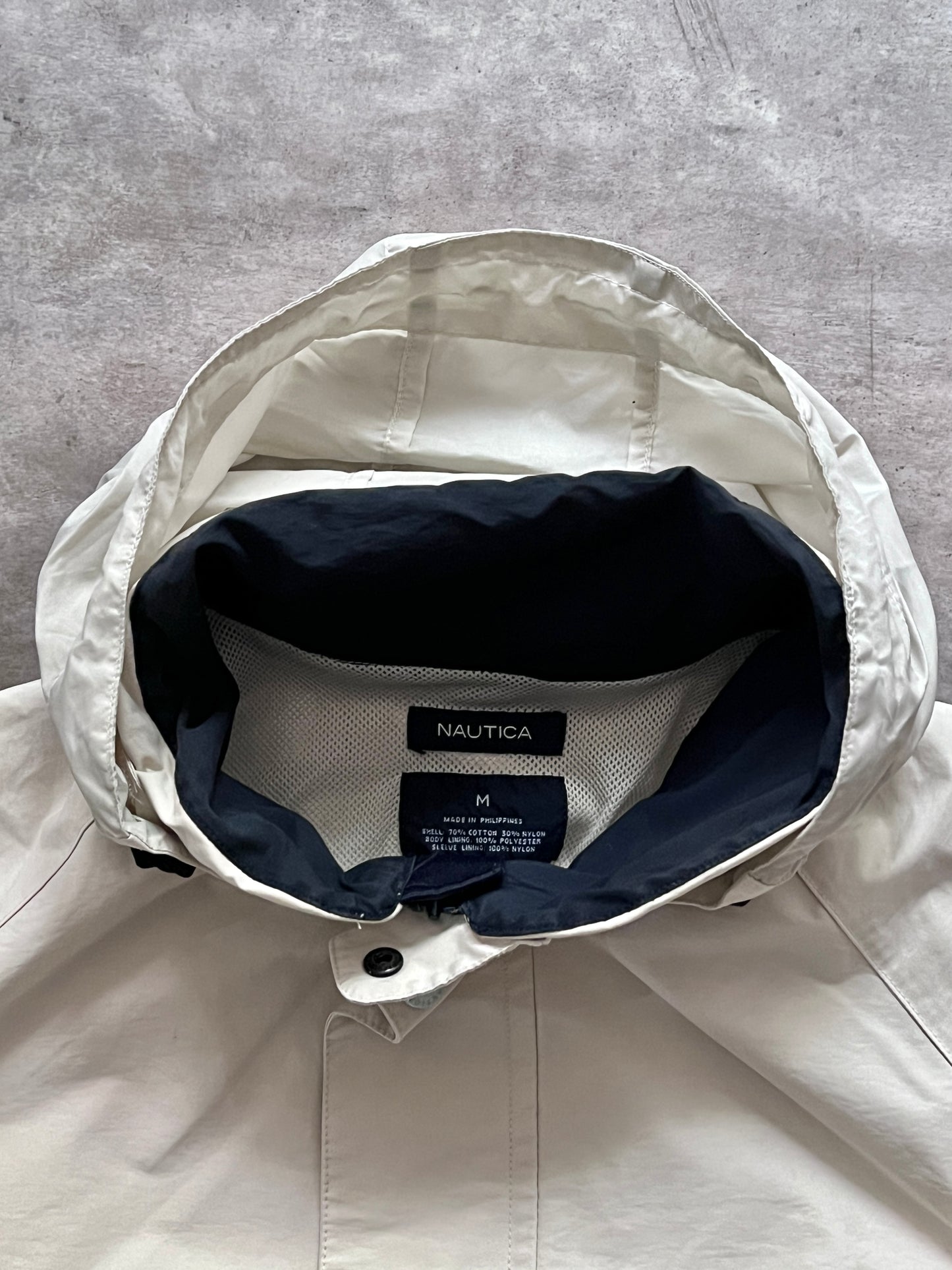 NAUTICA WHITE JACKET (M)