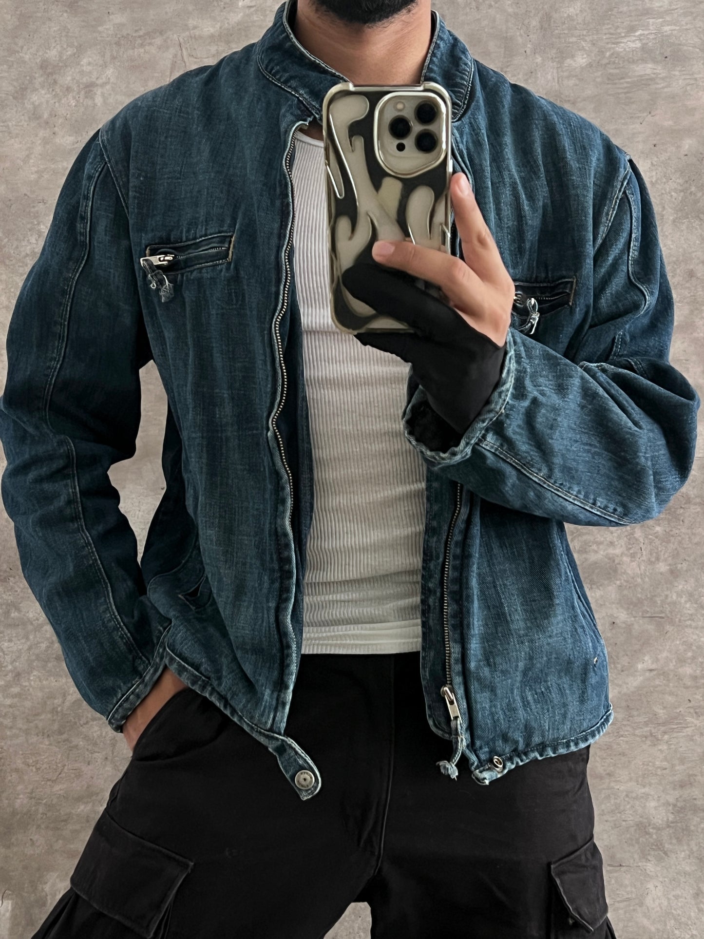 WORK DENIM JACKET SP (XL)