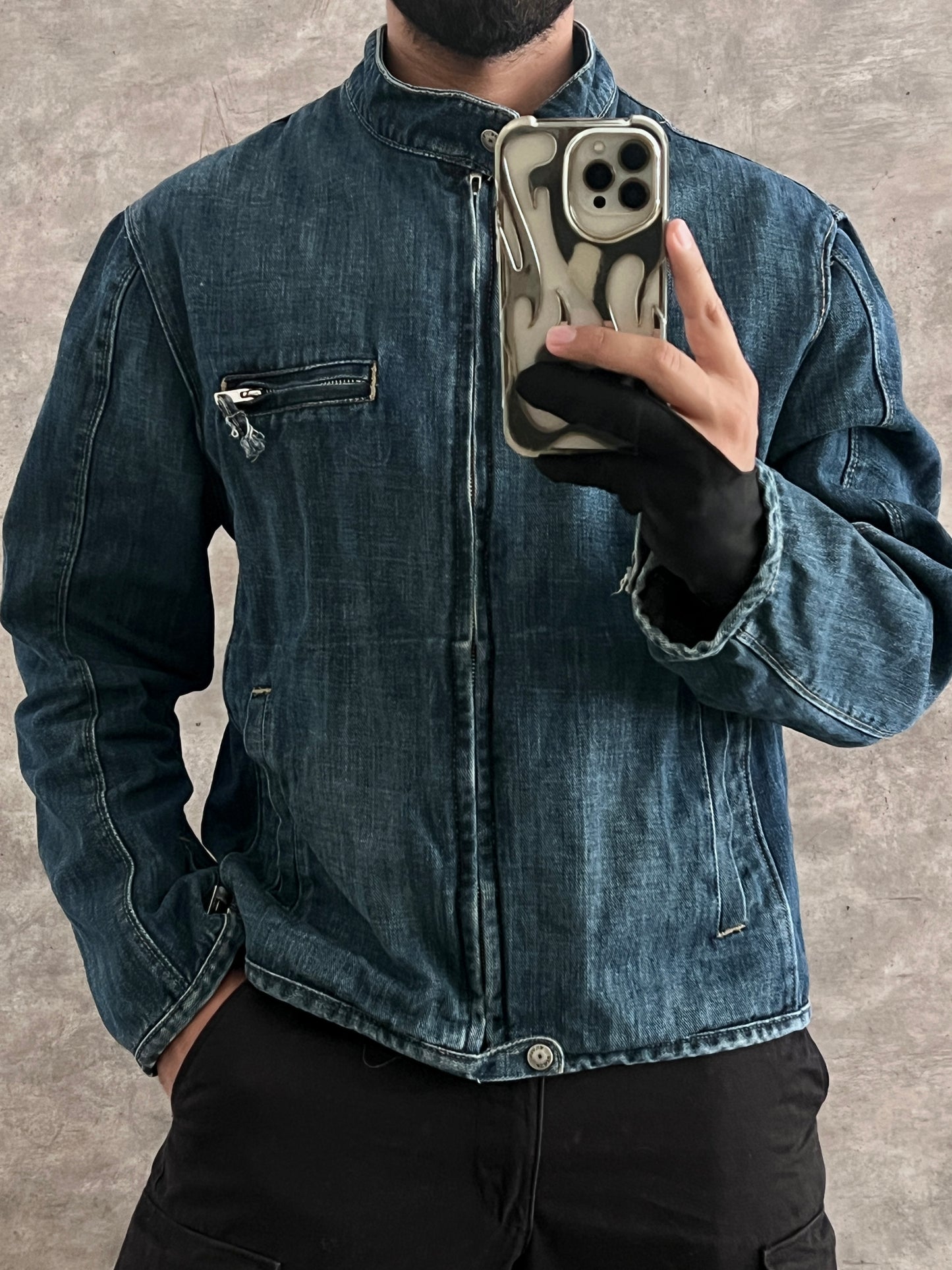 WORK DENIM JACKET SP (XL)