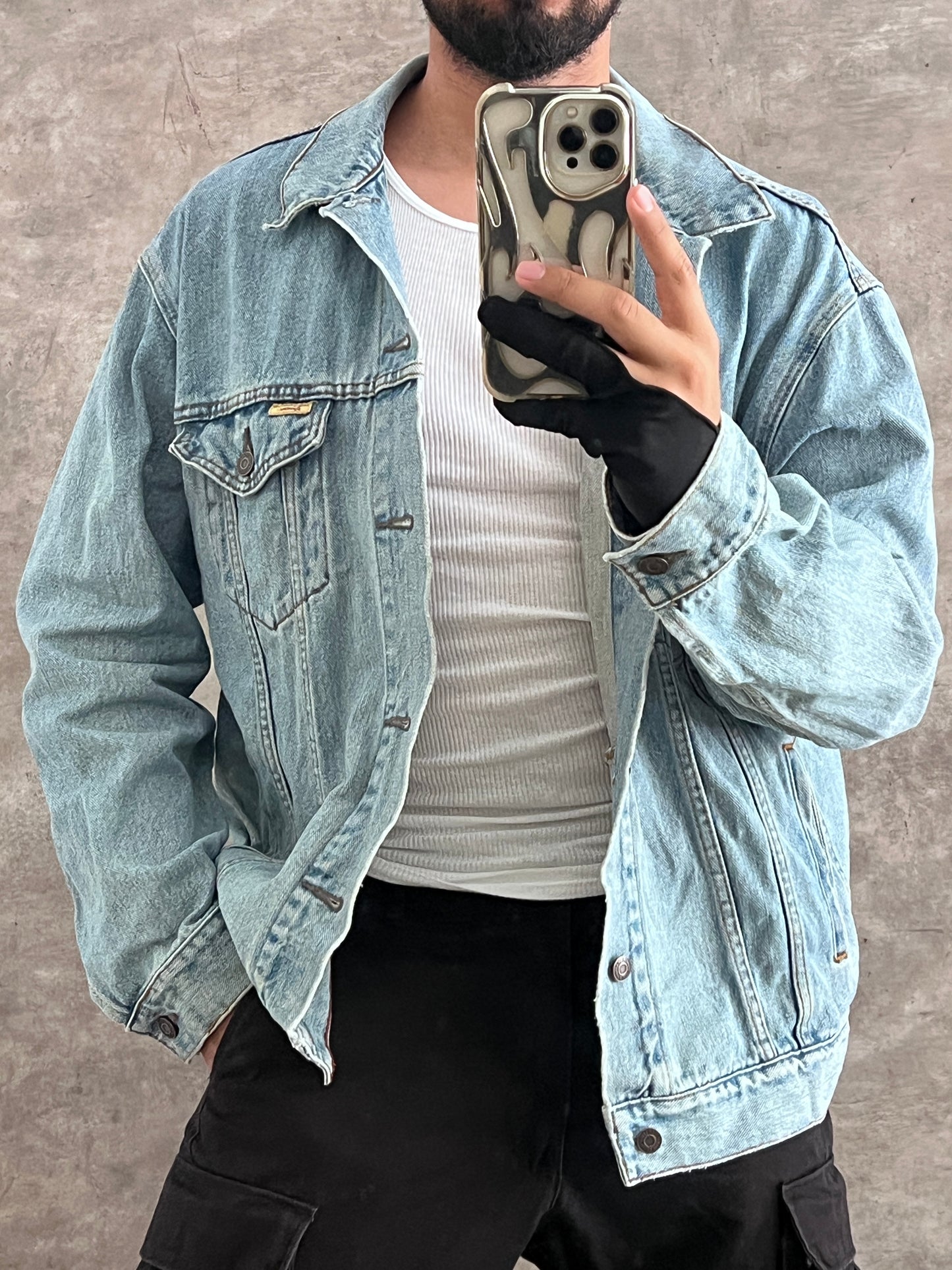 VINTAGE TRUCKER JACKET LEV'S (XL)