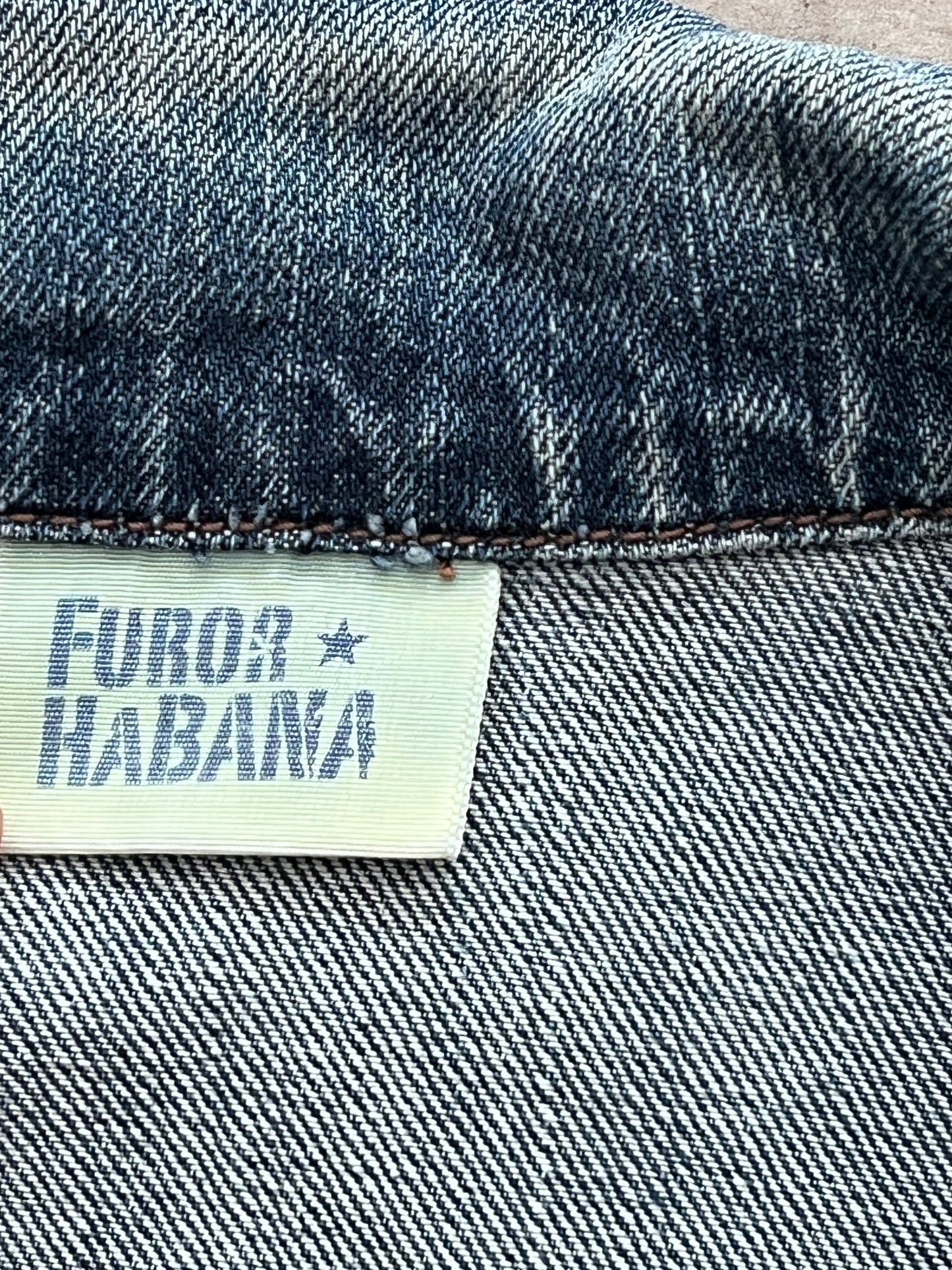 DENIM TRUCKER JACKET FUROR (L)