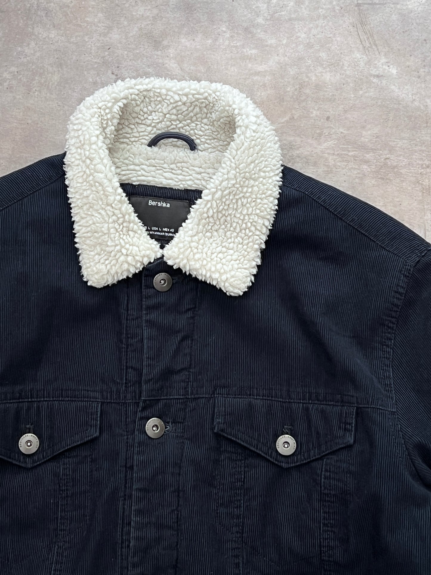 BLUE JACKET BERSHKA (M)