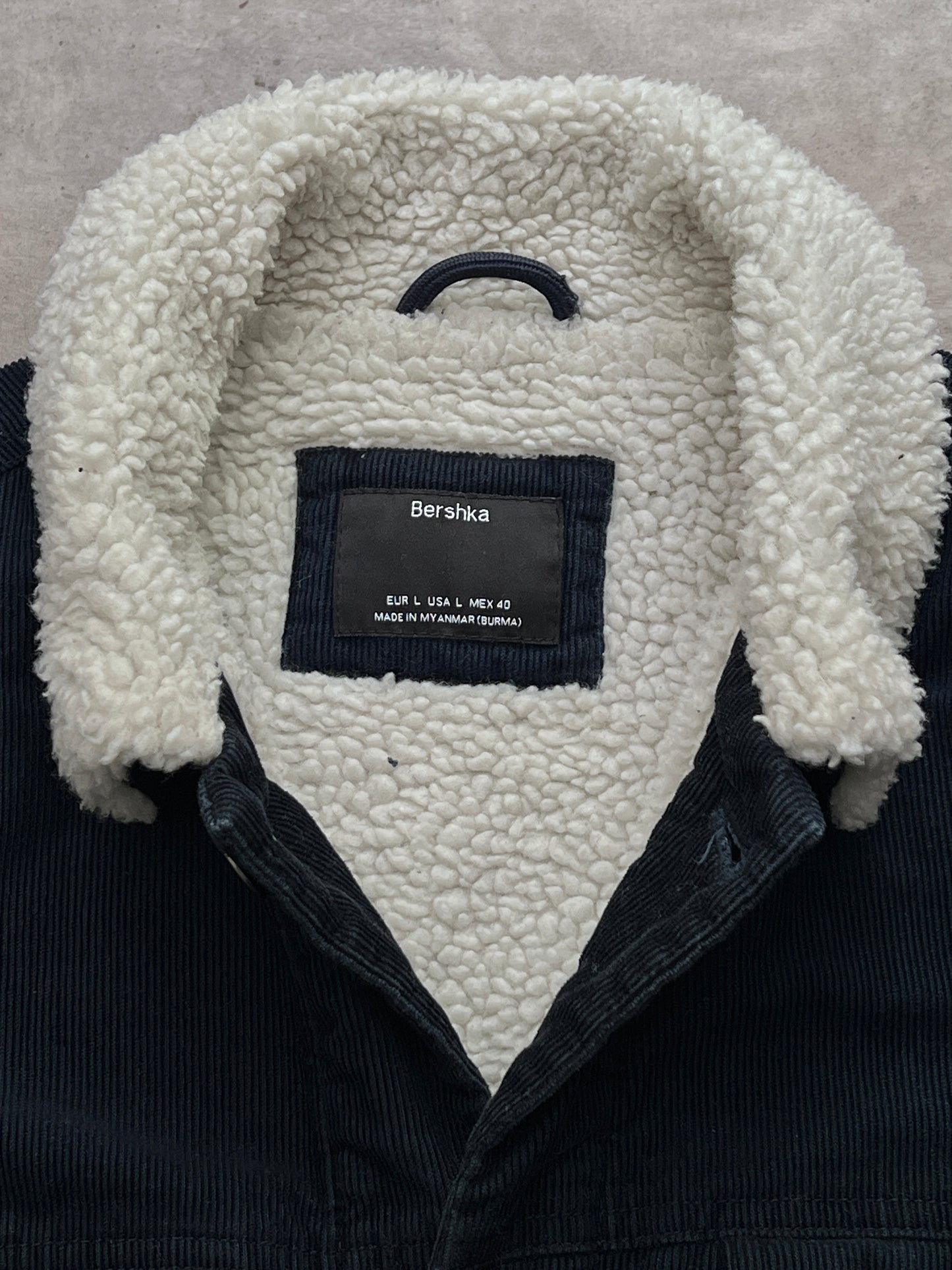 BLUE JACKET BERSHKA (M)
