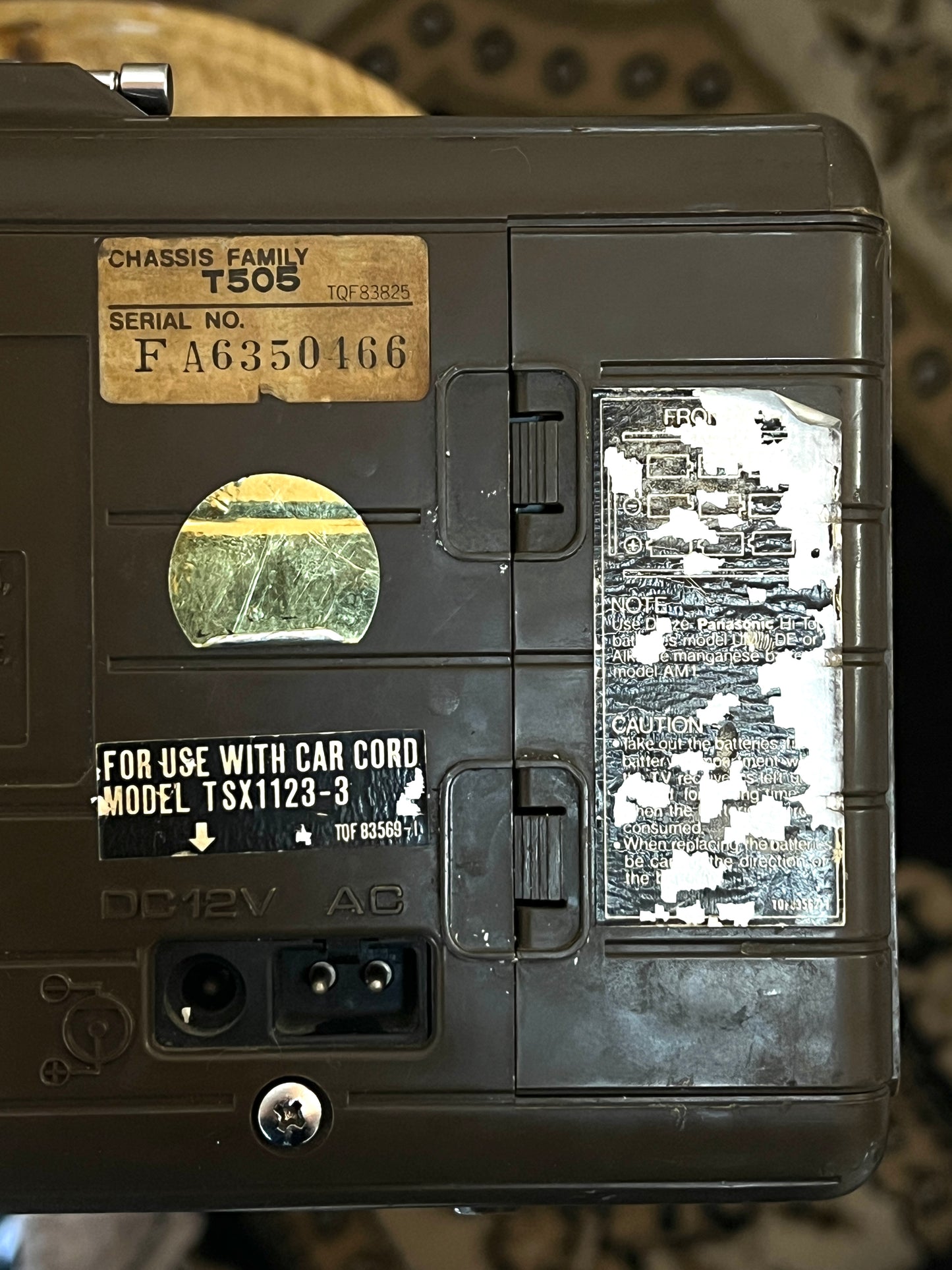 VINTAGE TV MADE IN JAPAN