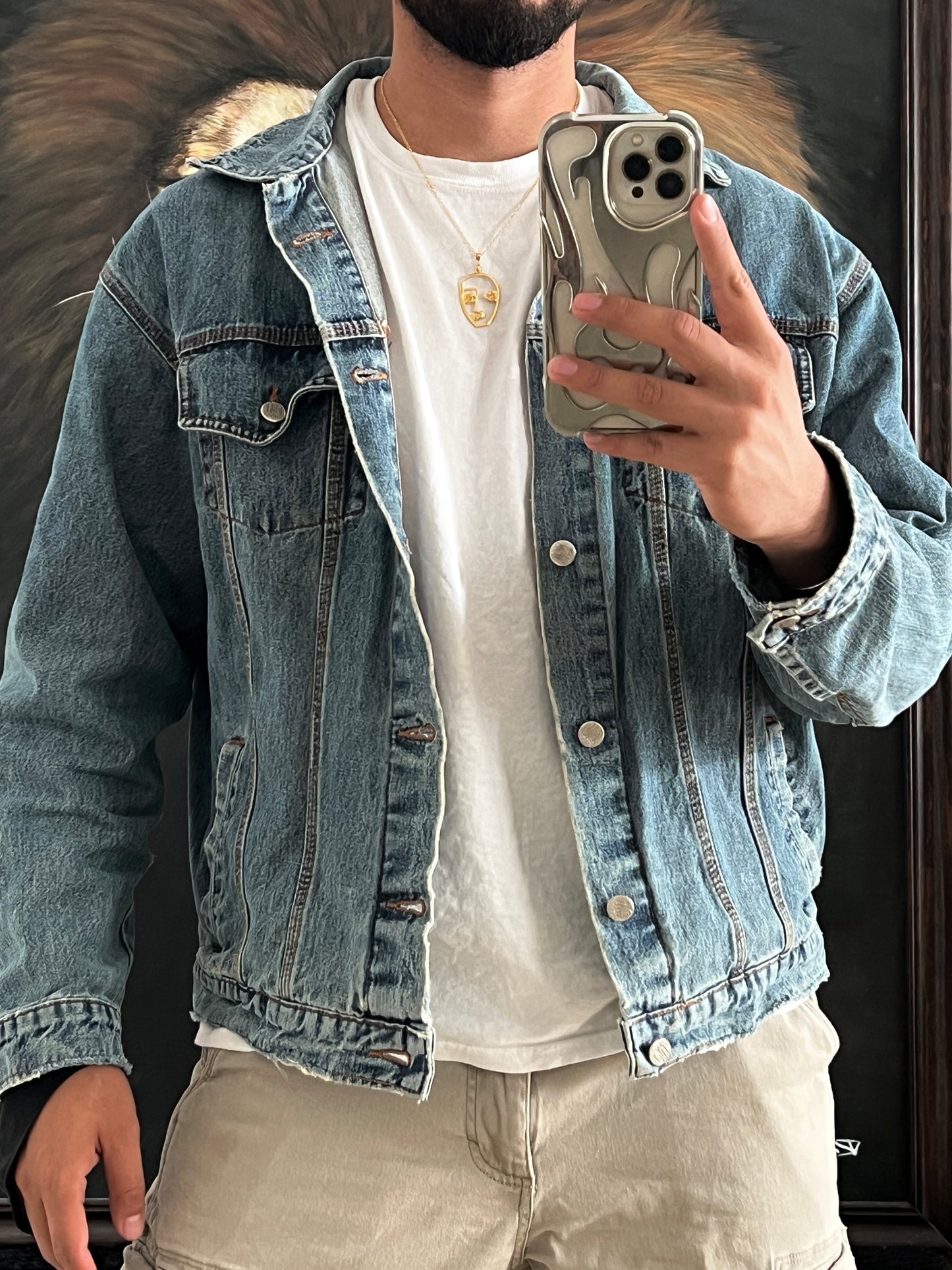 Vintage Denim Jacket (M)