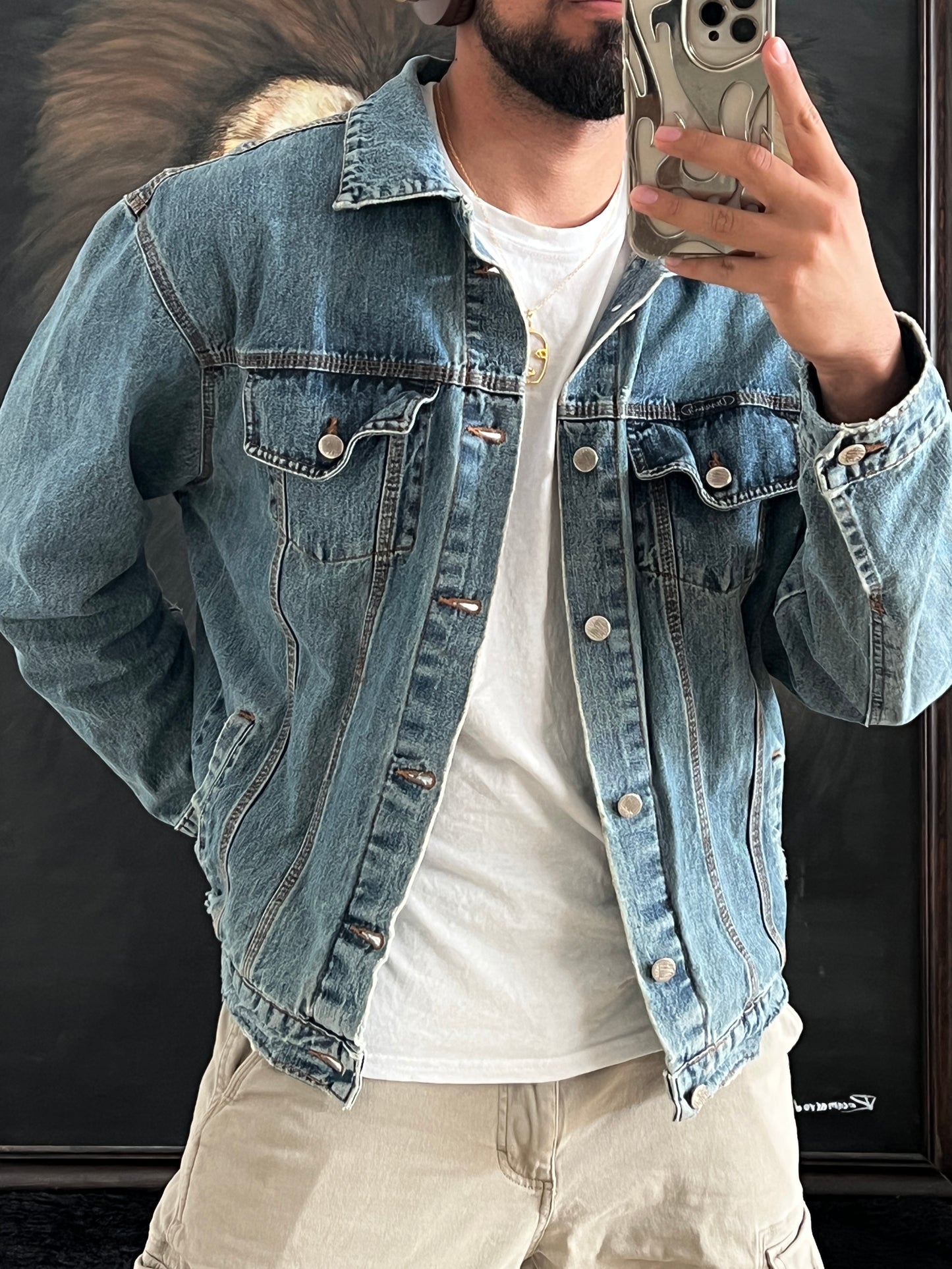 Vintage Denim Jacket (M)