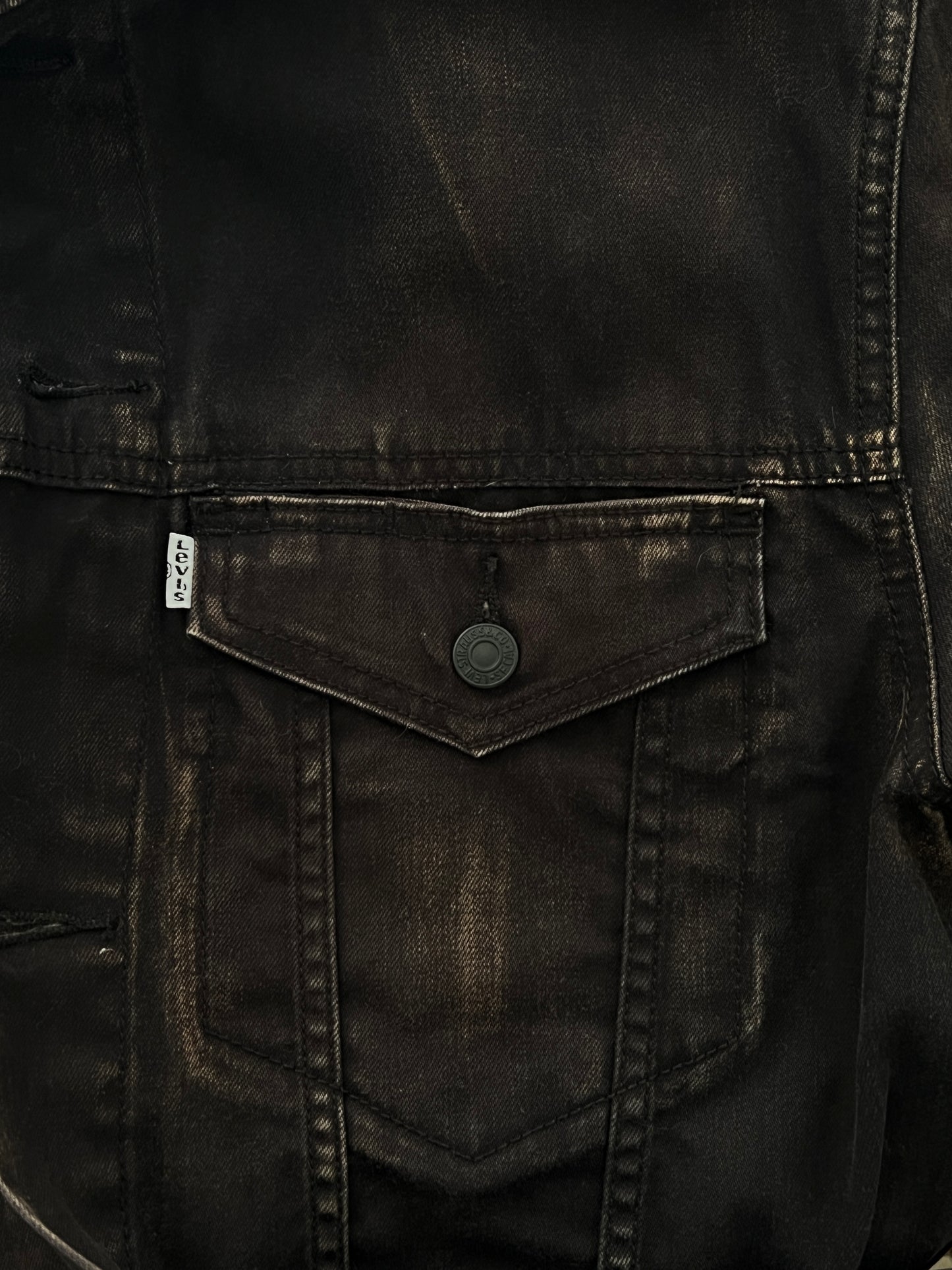 Distressed Jacket Levi's (L)
