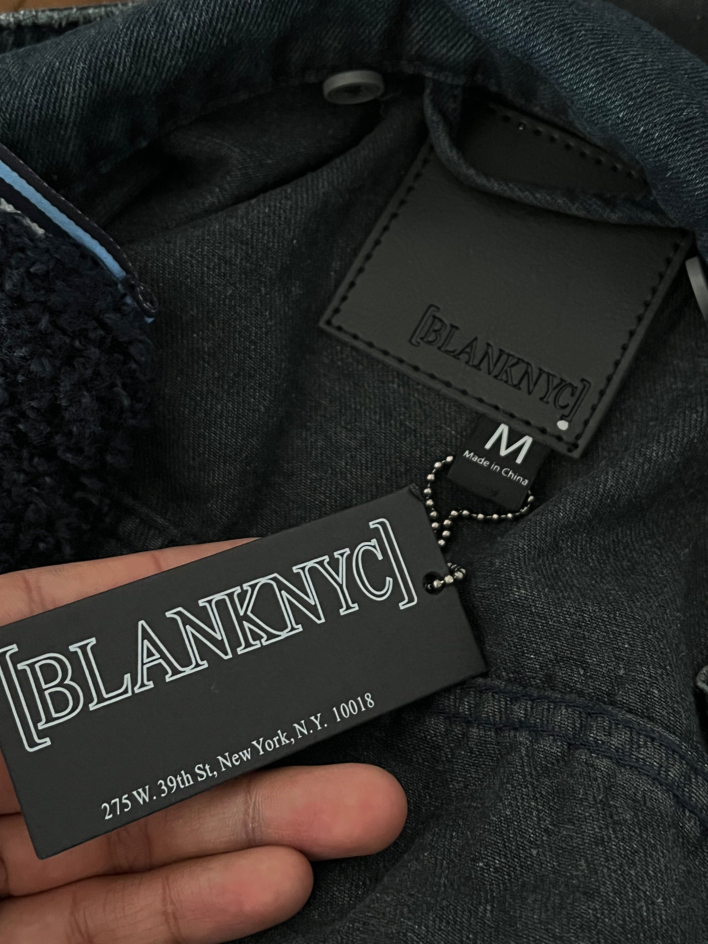 Blue denim jacket NY (M)