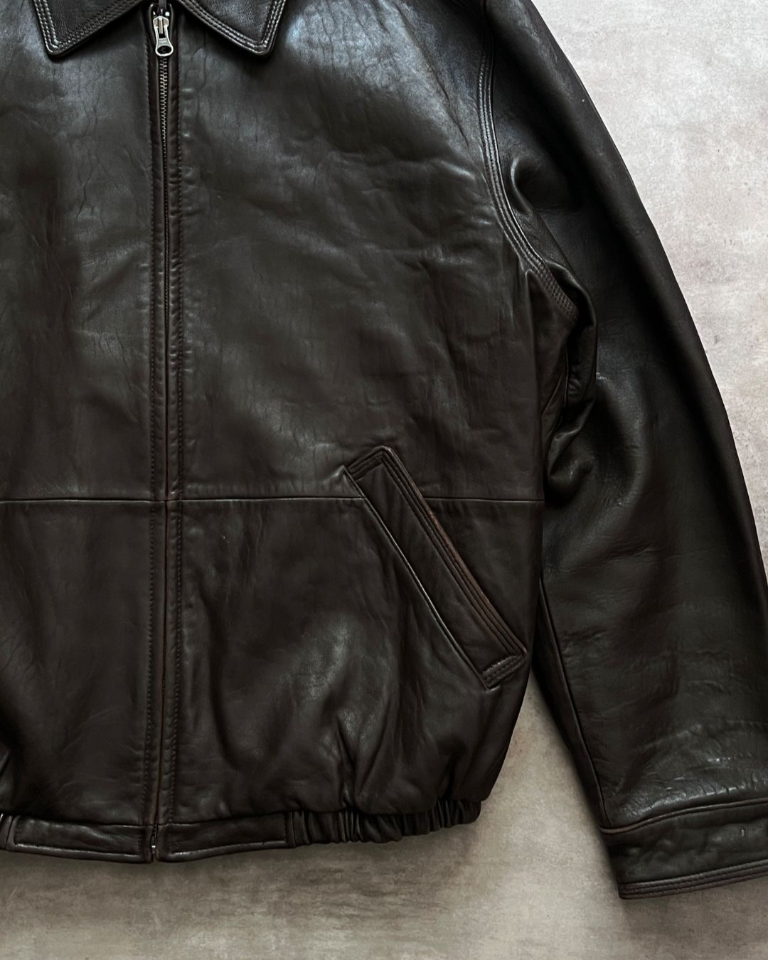LUXURY LEATHER JACKET (M)