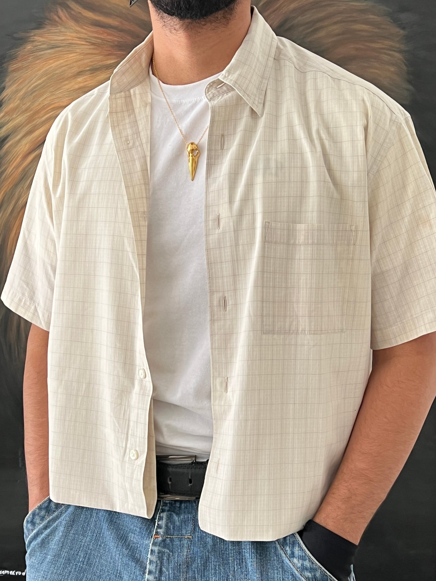 Dockers shirt / cropped fit (M)
