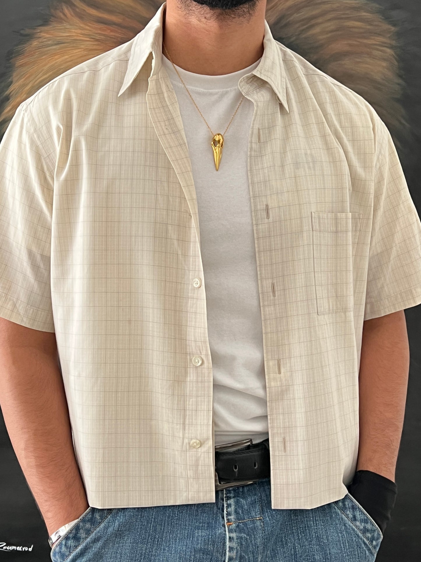 Dockers shirt / cropped fit (M)