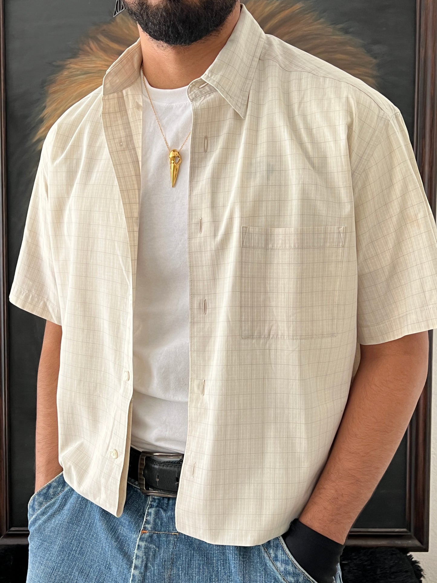 Dockers shirt / cropped fit (M)
